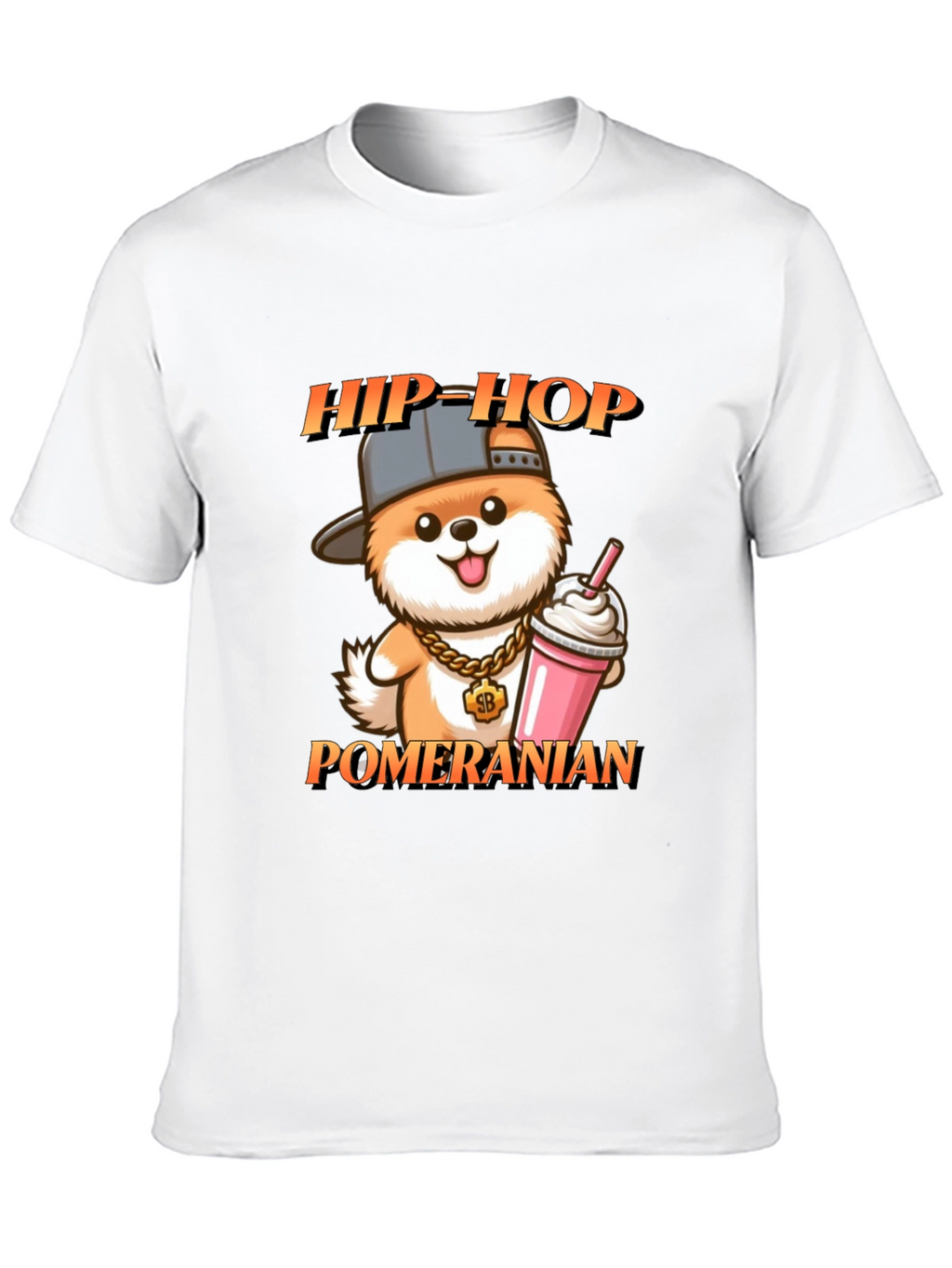 Hip-Hop Pomeranian T-Shirt