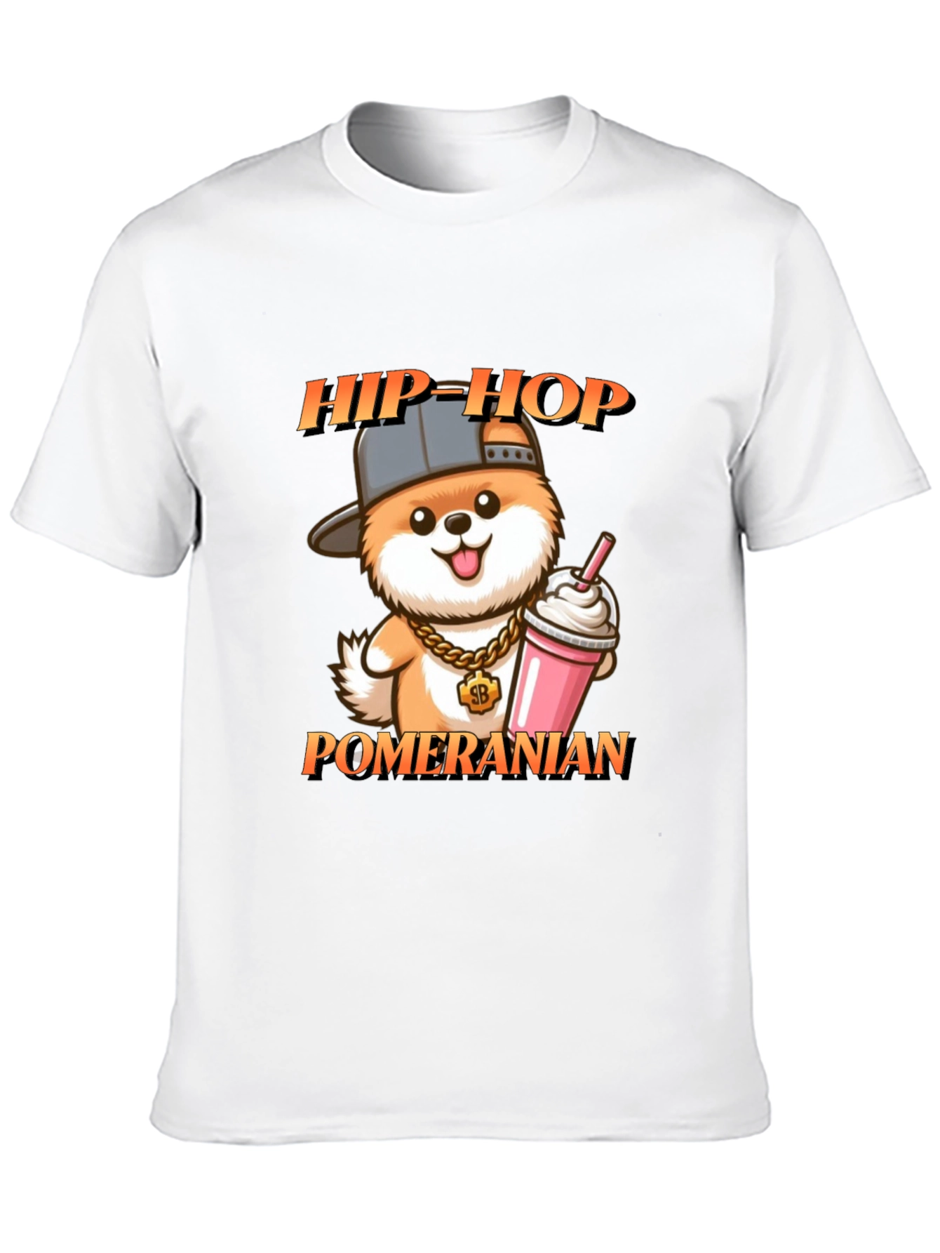 Hip-Hop Pomeranian T-Shirt