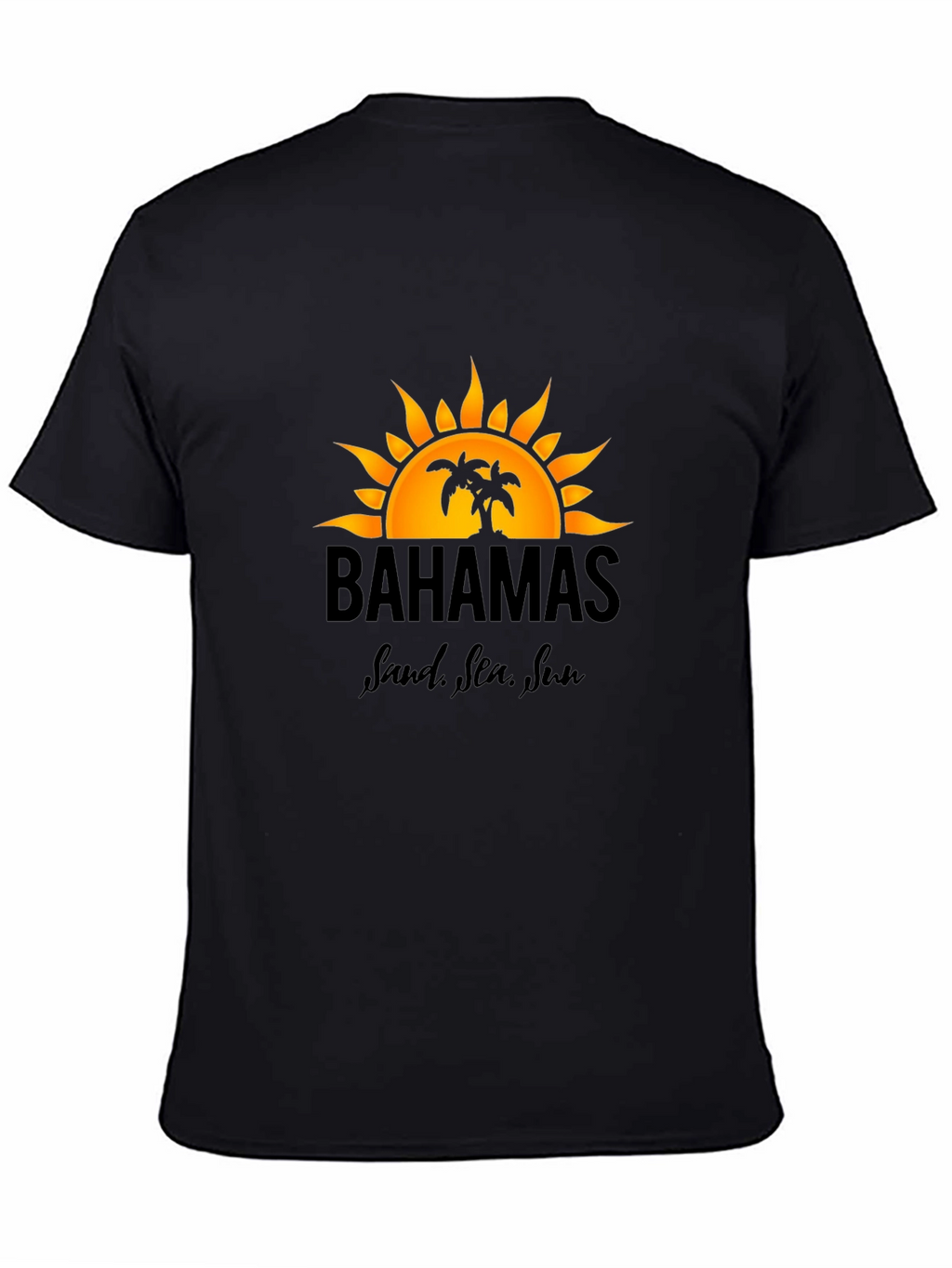 Bahamas Sand Sea Sun Graphic T-Shirt