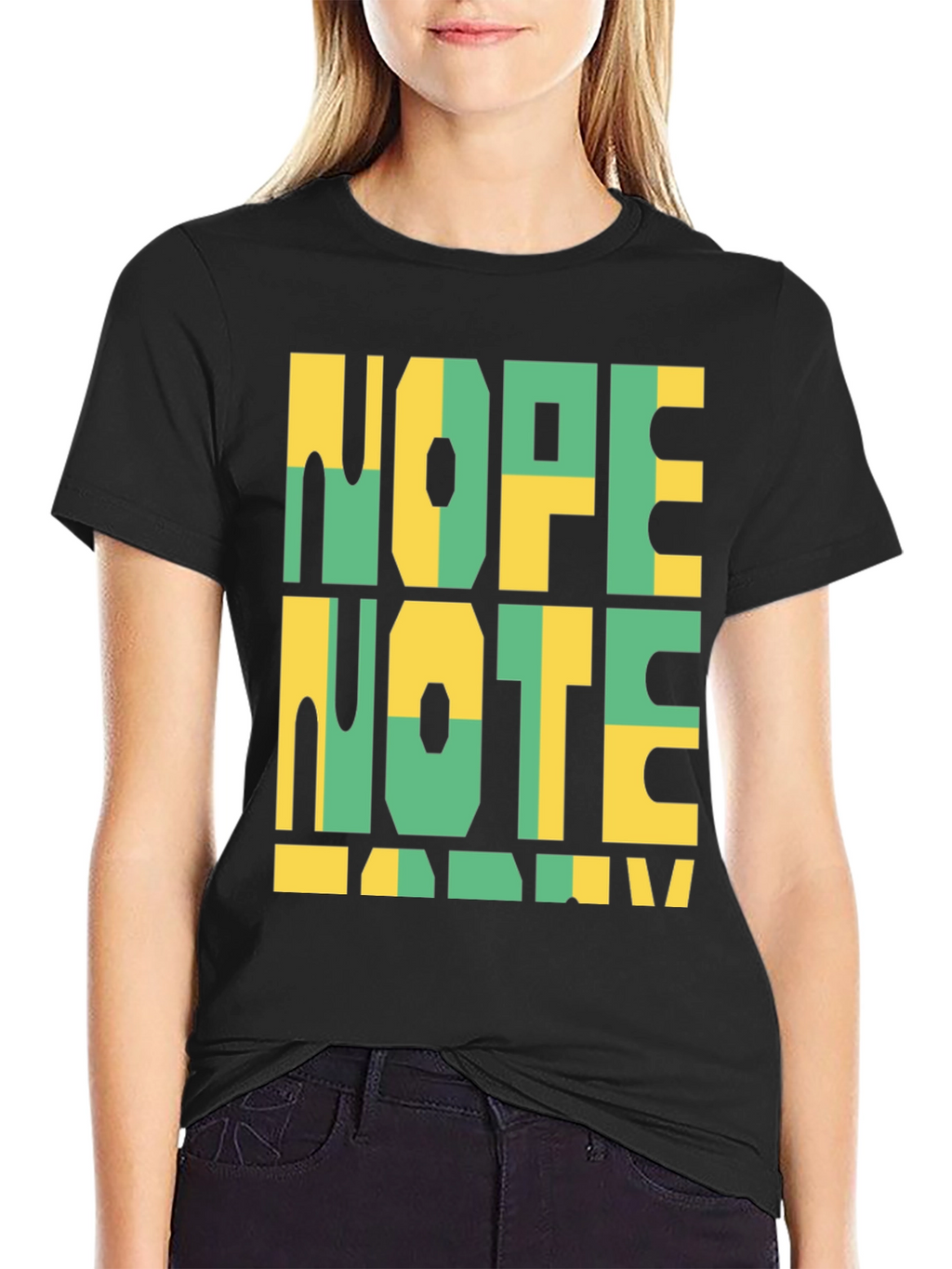 Nope Note Today Graphic Tee