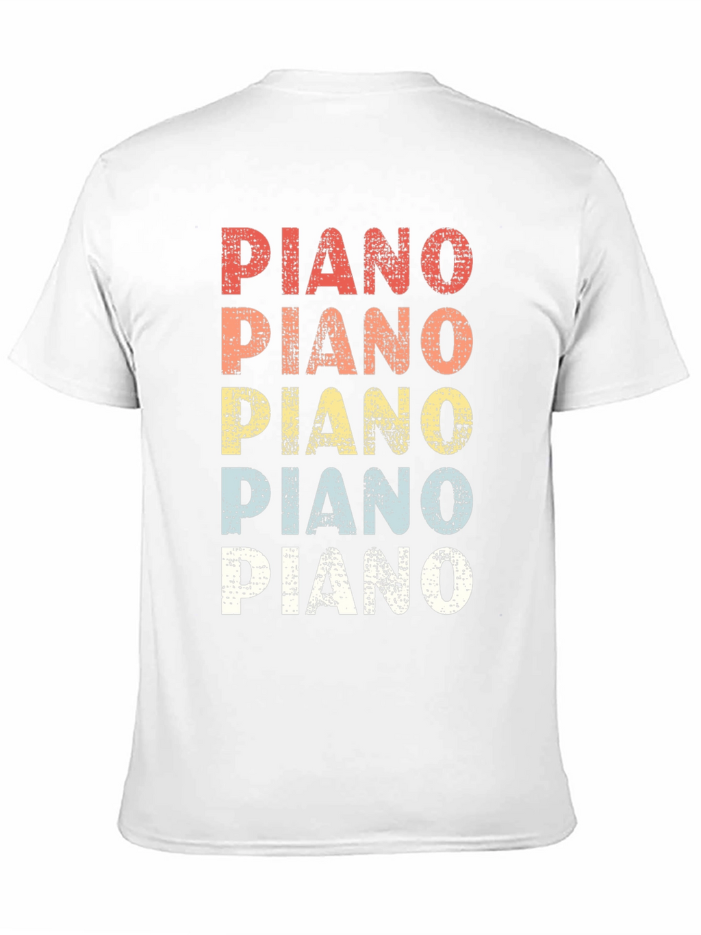 Retro Piano T-Shirt - Musician Gift