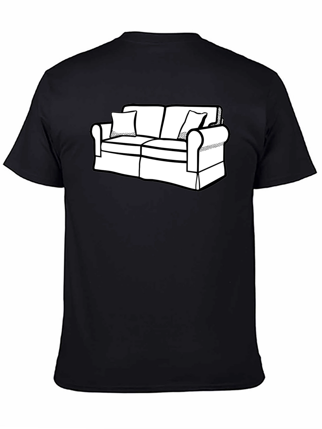 Couch Graphic T-Shirt - Relaxed Style