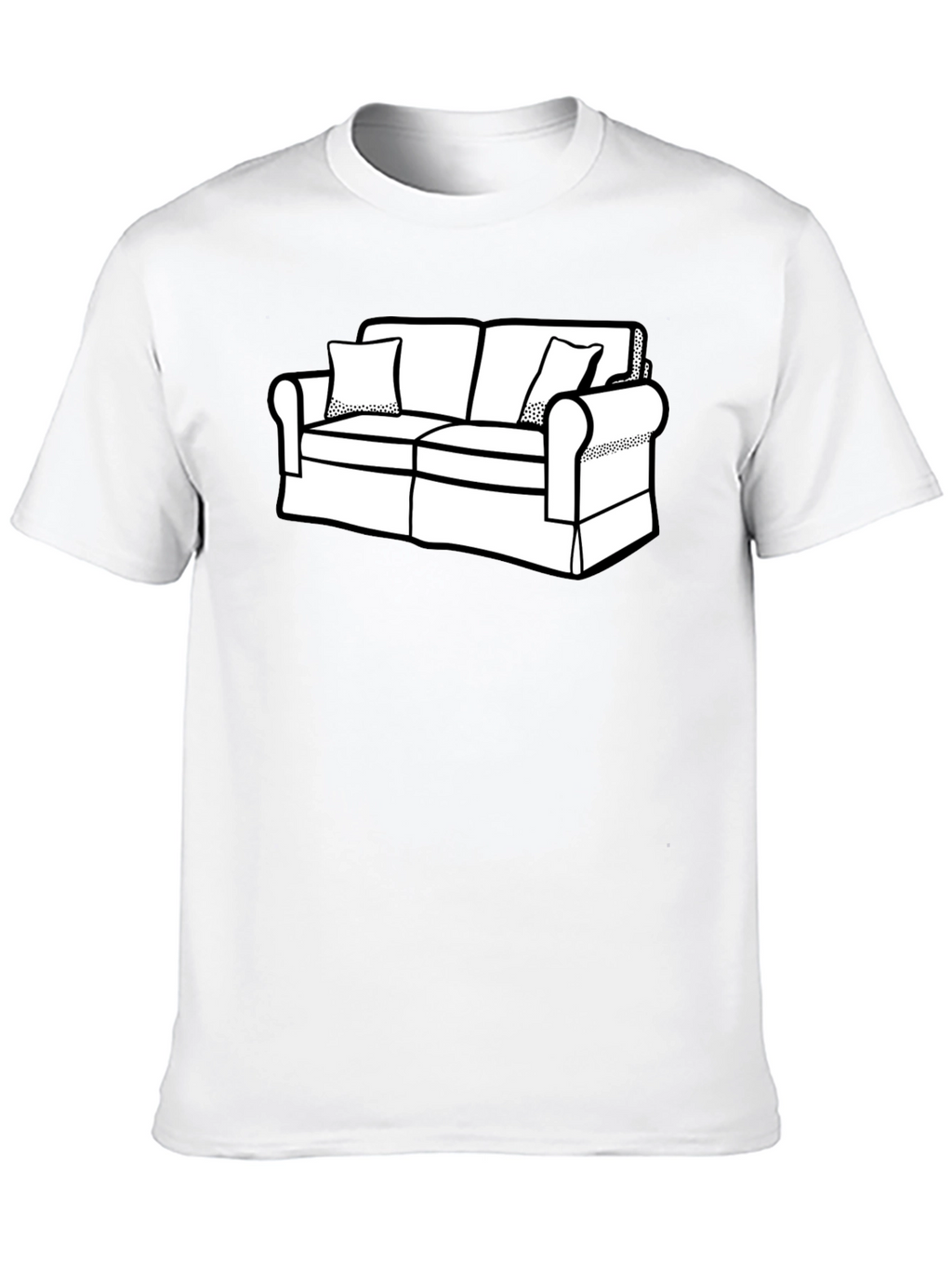 Couch Graphic T-Shirt - Relaxed Style
