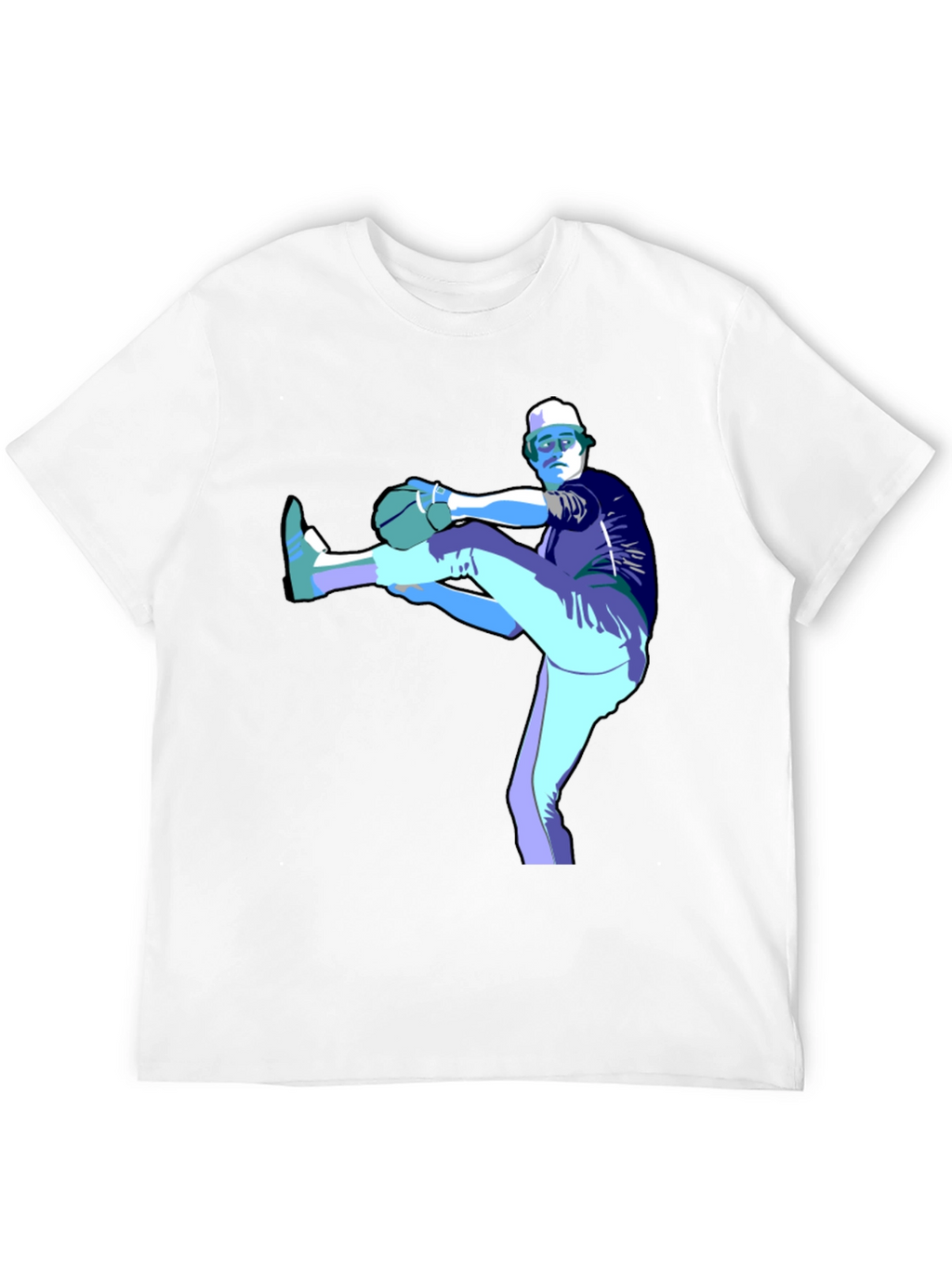 Baseball Pitcher Graphic T-Shirt