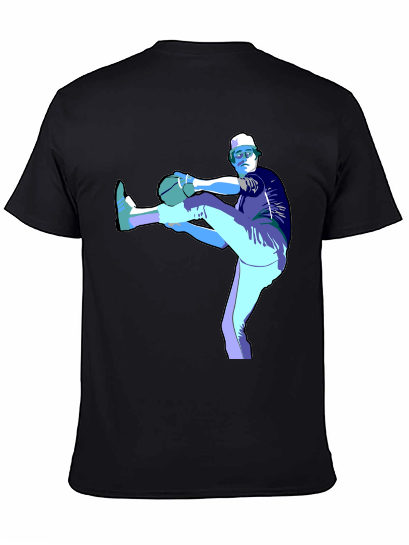 Baseball Pitcher Graphic T-Shirt