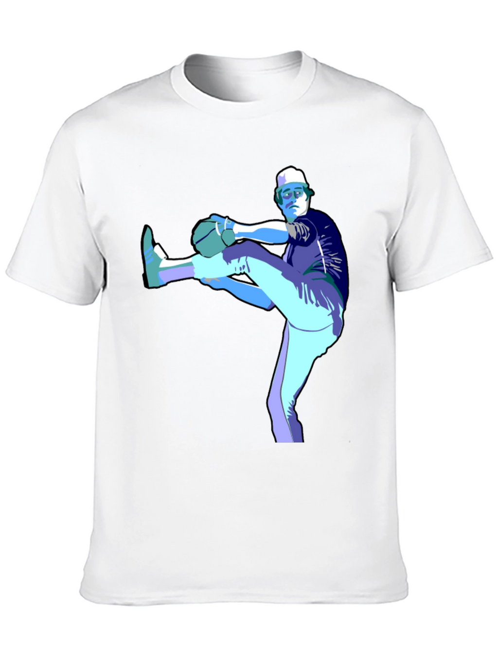 Baseball Pitcher Graphic T-Shirt