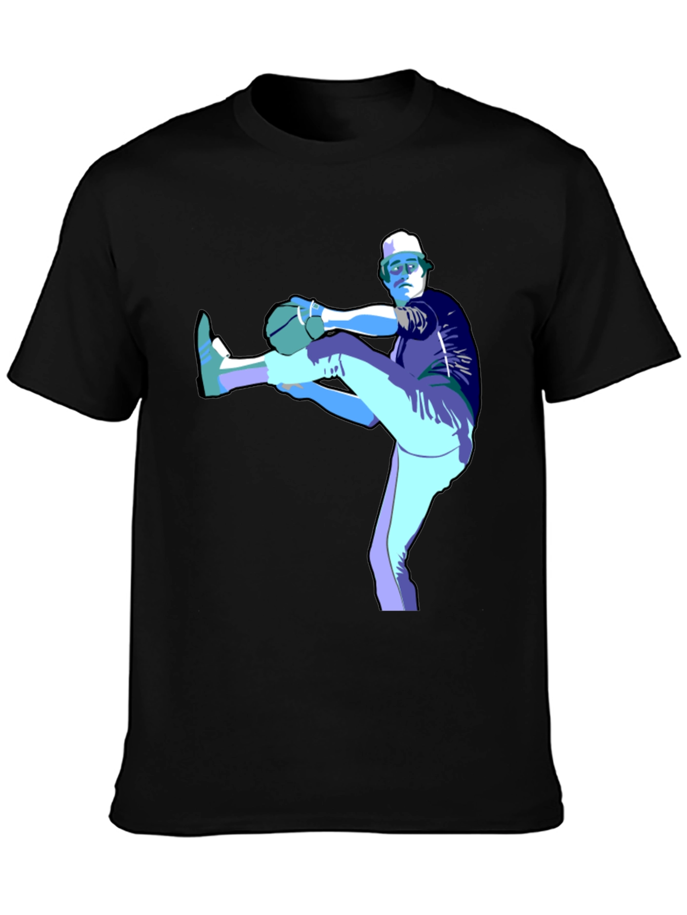 Baseball Pitcher Graphic T-Shirt