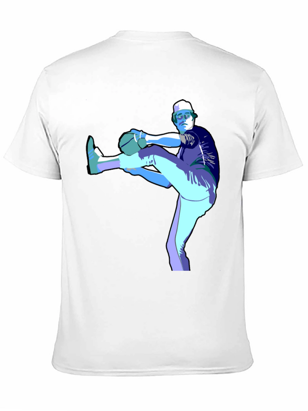 Baseball Pitcher Graphic T-Shirt