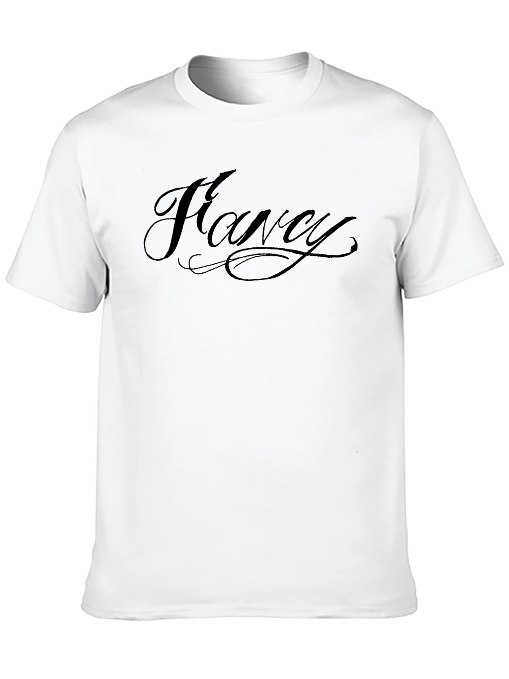 Flavey Script Black T-Shirt - Casual Style