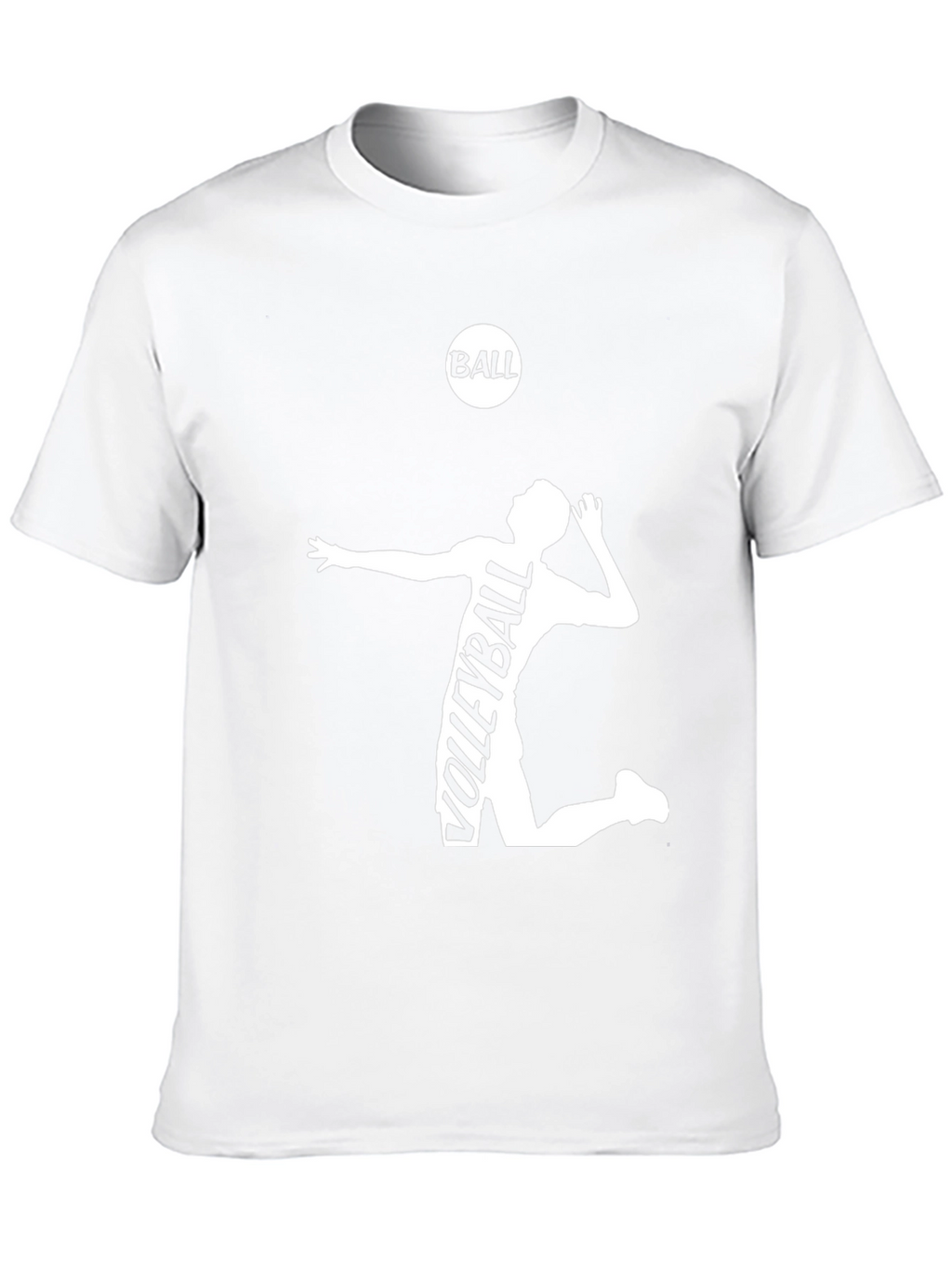 Volleyball Graphic Tee - Black