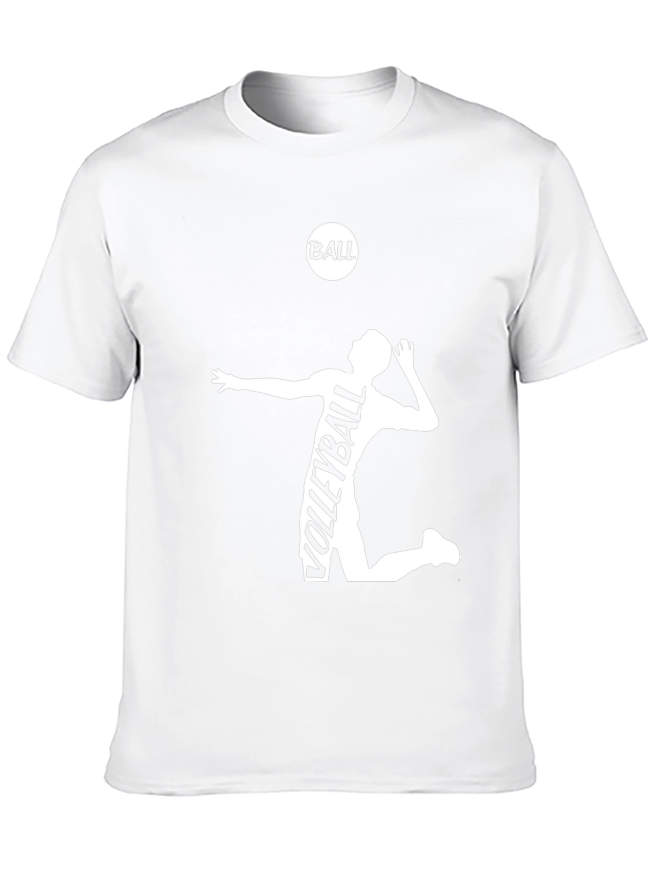 Volleyball Graphic Tee - Black