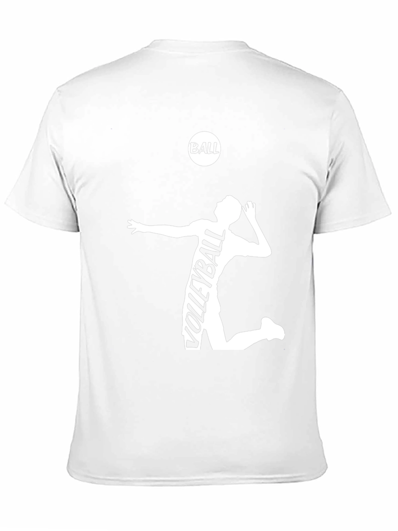 Volleyball Graphic Tee - Black
