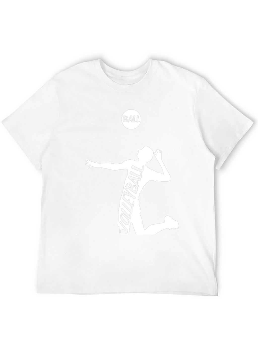 Volleyball Graphic Tee - Black