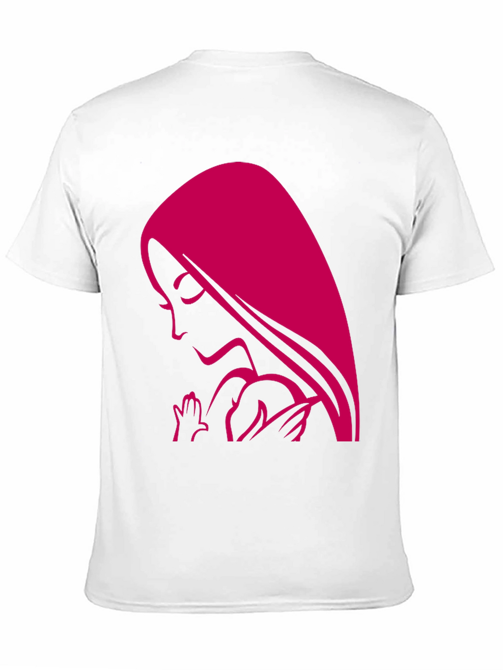 Madonna & Child Graphic Tee - Black Unisex T-Shirt