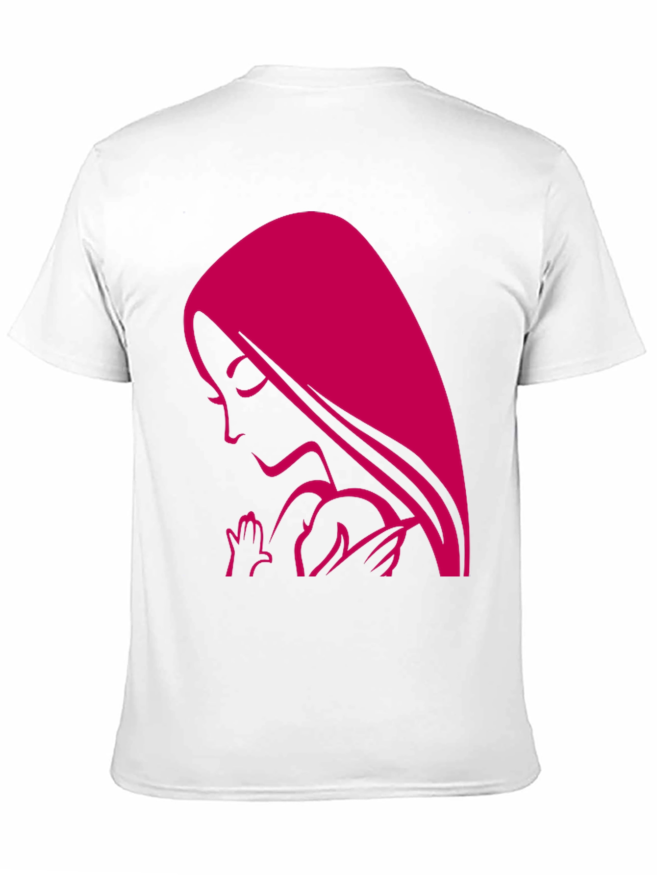 Madonna & Child Graphic Tee - Black Unisex T-Shirt
