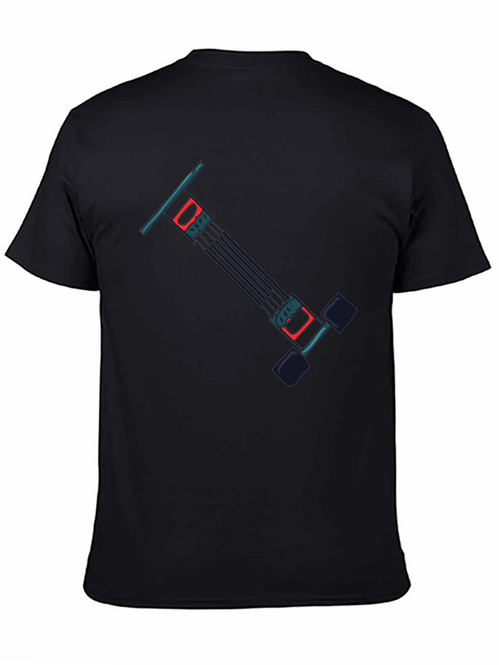 Graphic Tee: Abstract Pogo Stick Design