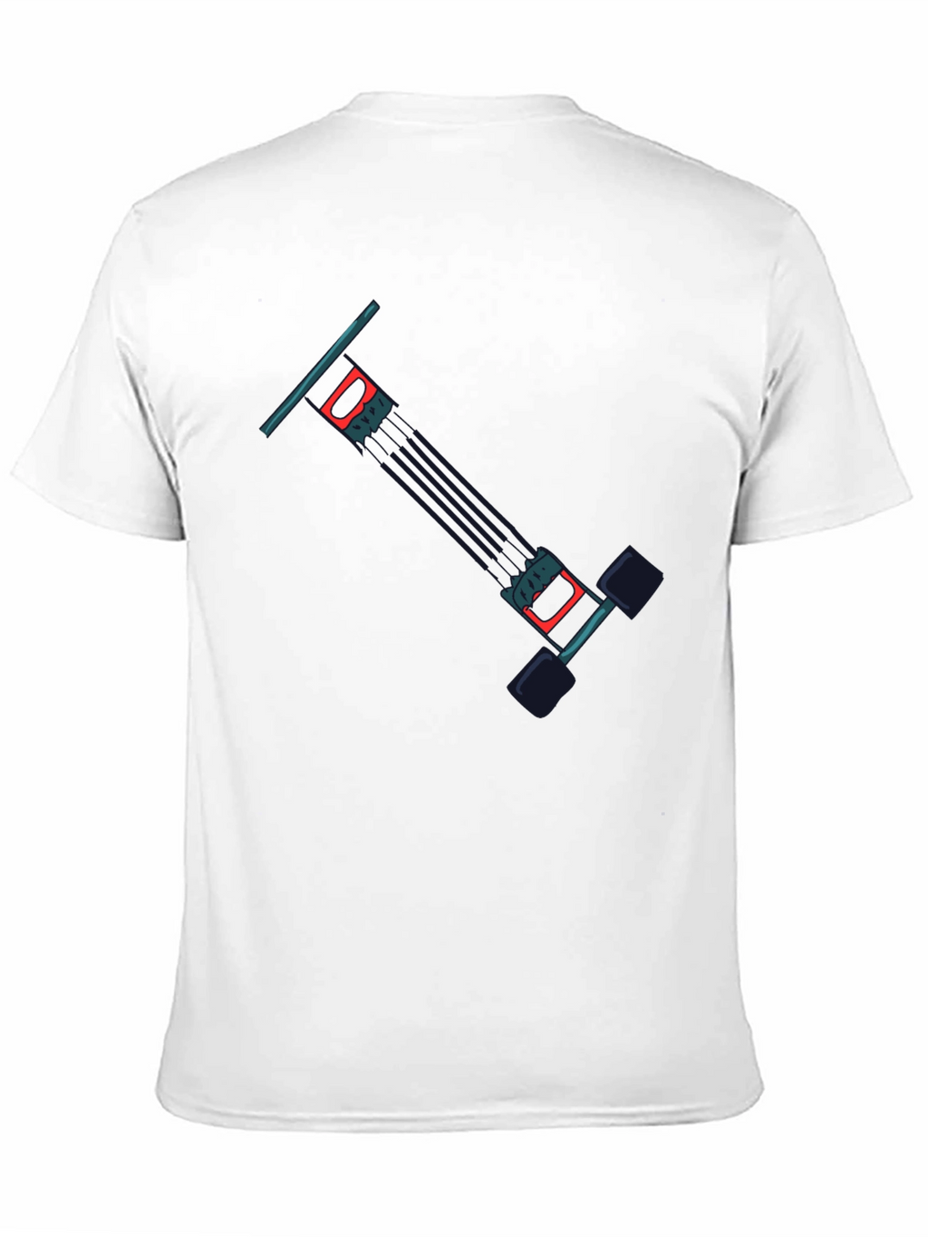 Graphic Tee: Abstract Pogo Stick Design