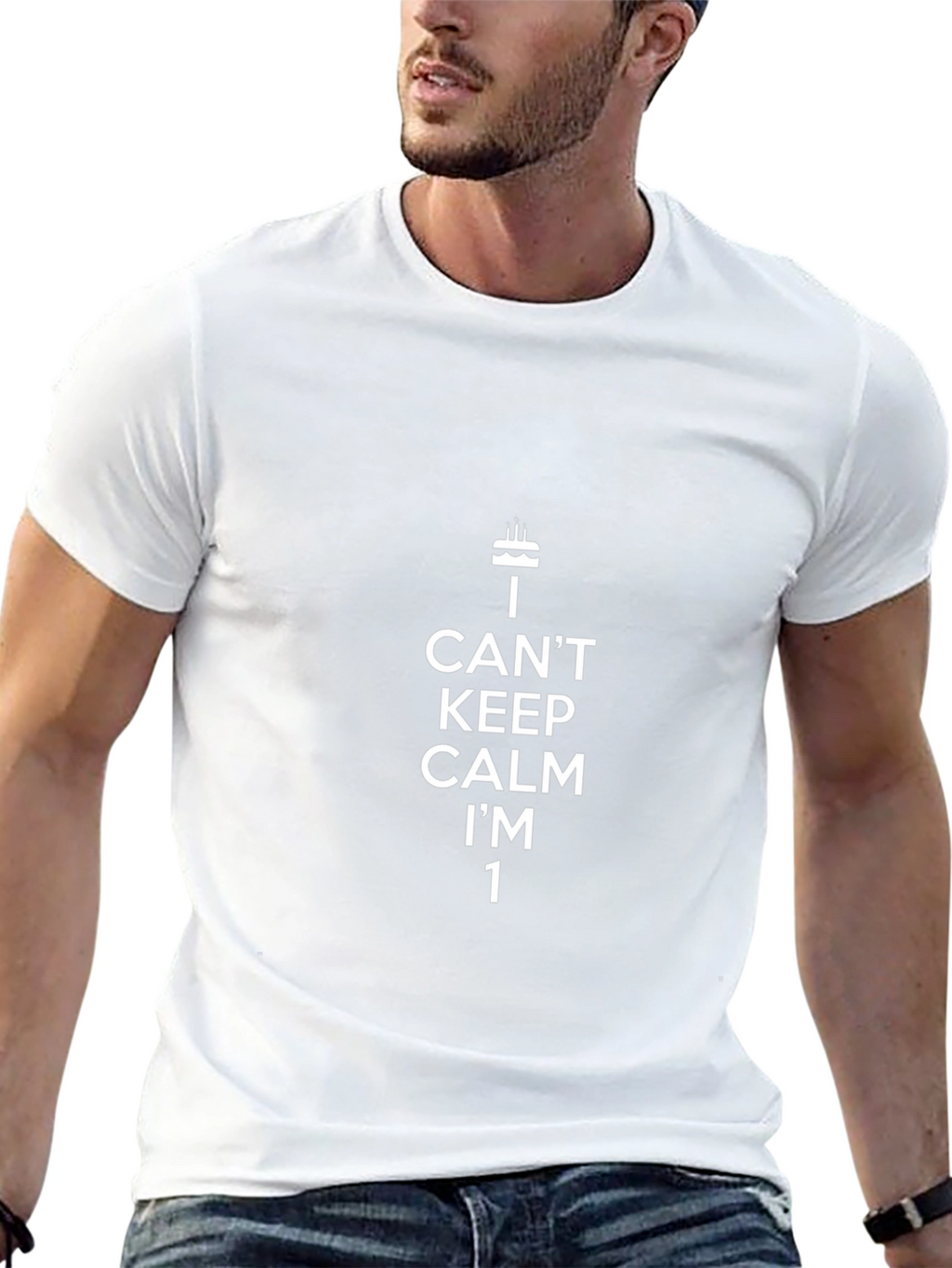 I Cant Keep Calm Im 1st Birthday T-Shirt