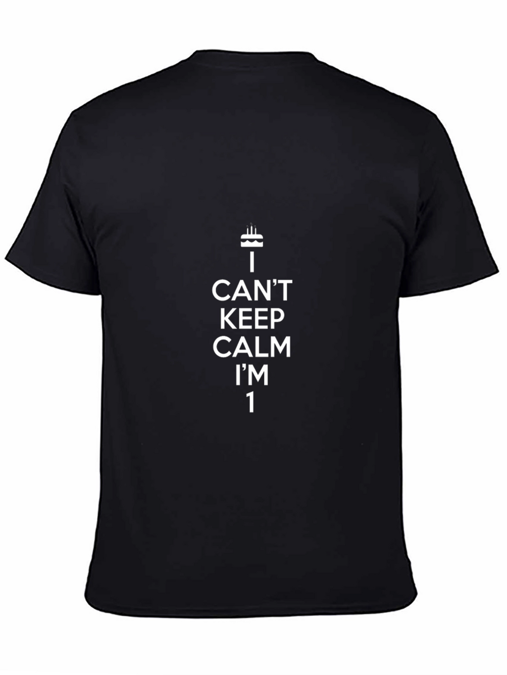 I Cant Keep Calm Im 1st Birthday T-Shirt