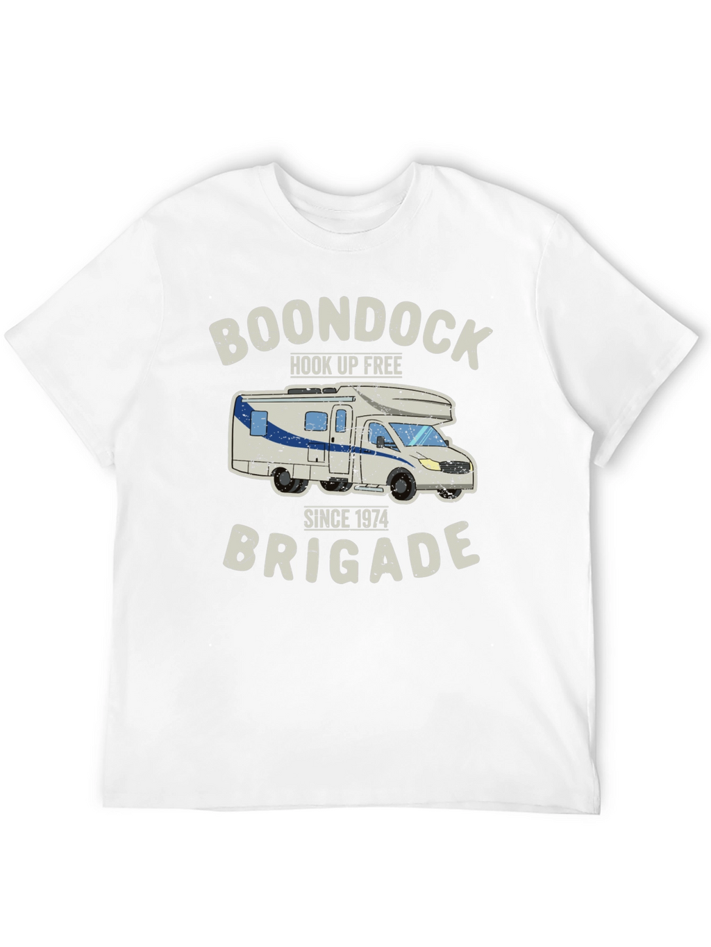 Boondock Brigade Graphic T-Shirt - Hook Up Free