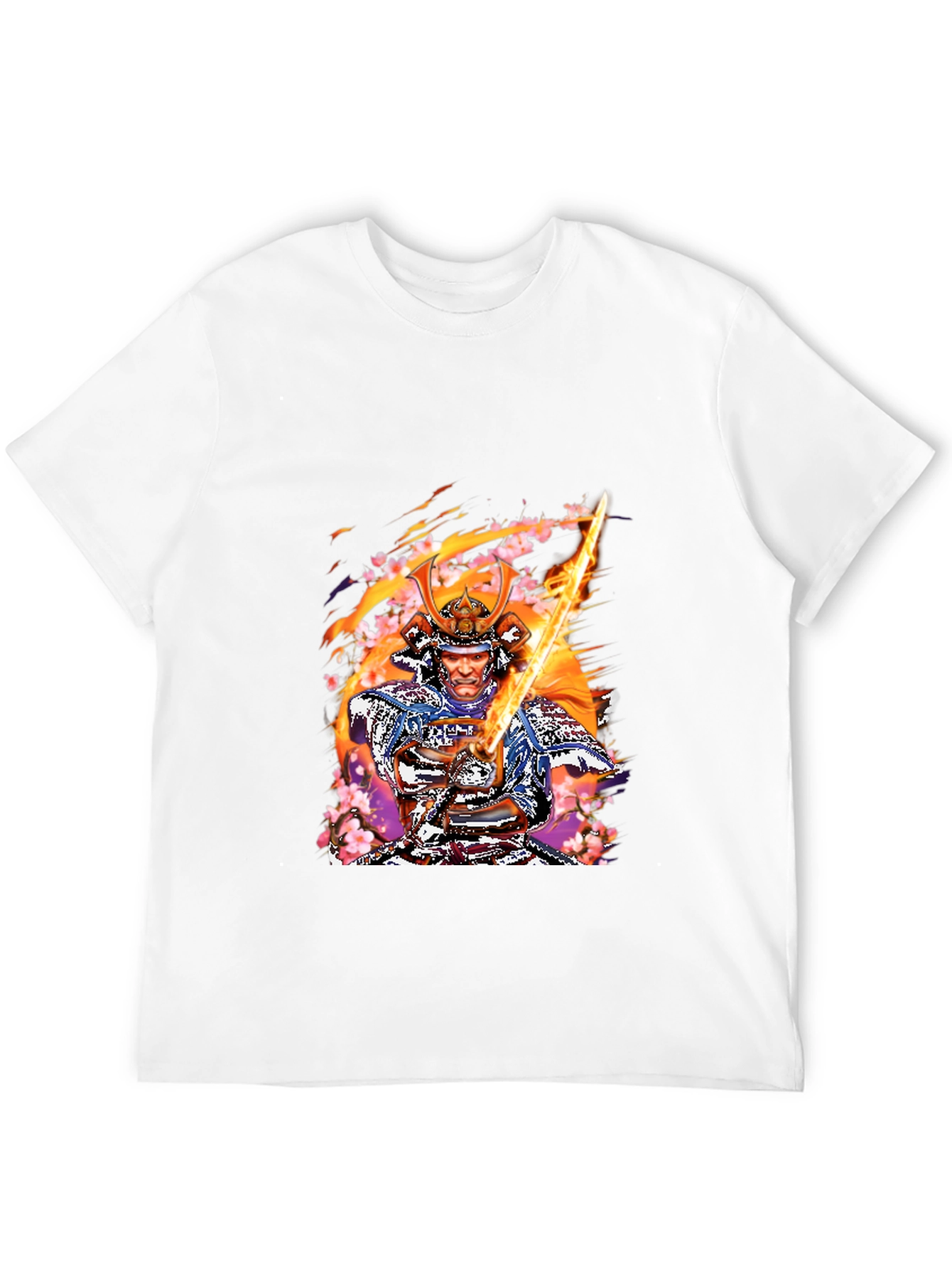 Samurai Warrior Graphic T-Shirt - Classic Design