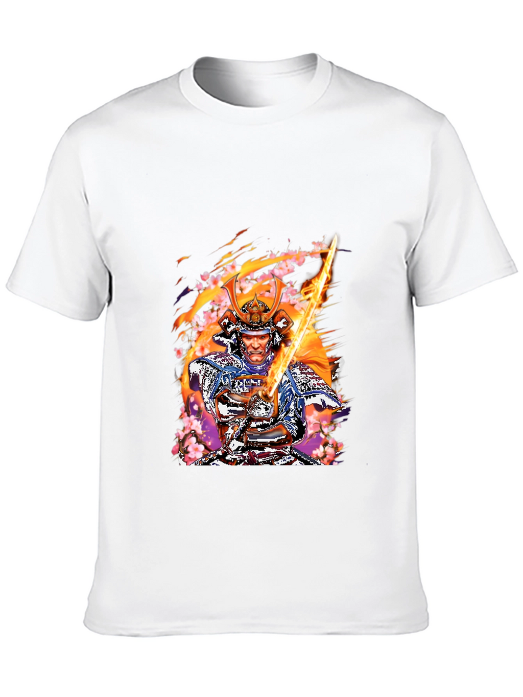 Samurai Warrior Graphic T-Shirt - Classic Design