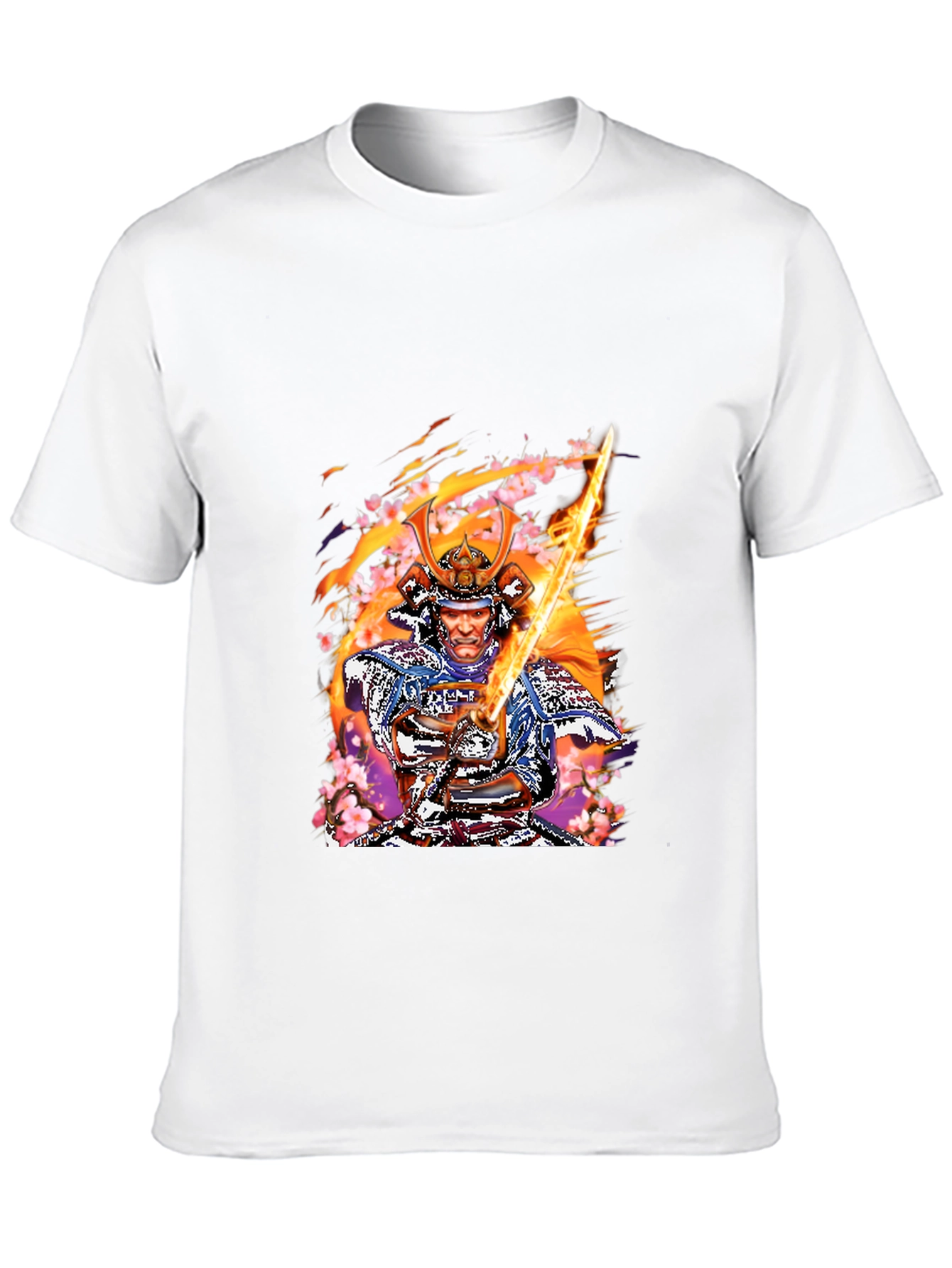 Samurai Warrior Graphic T-Shirt - Classic Design