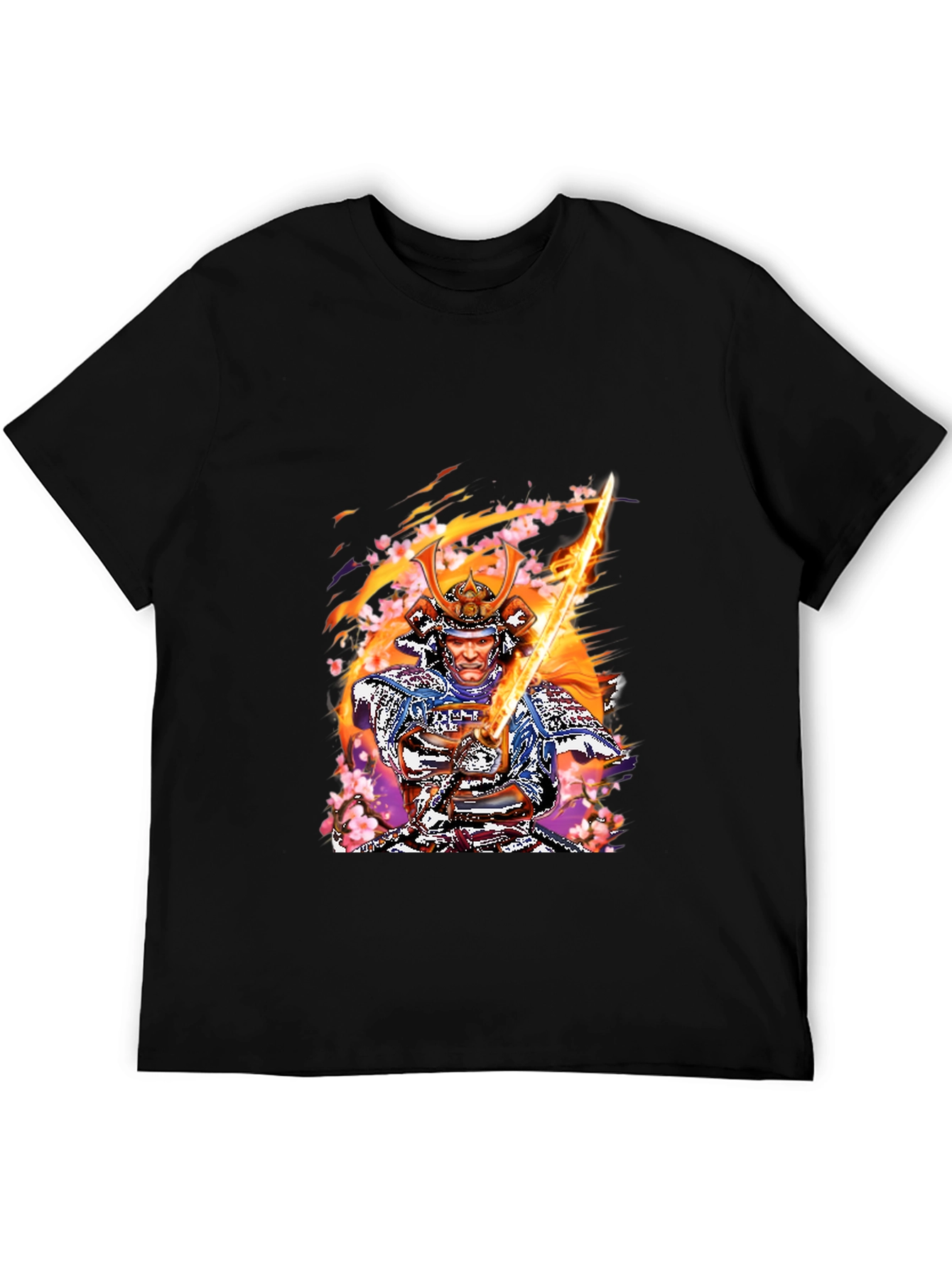 Samurai Warrior Graphic T-Shirt - Classic Design