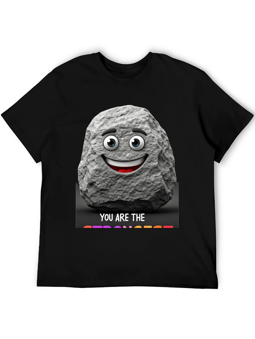 Strong As A Rock Graphic T-Shirt