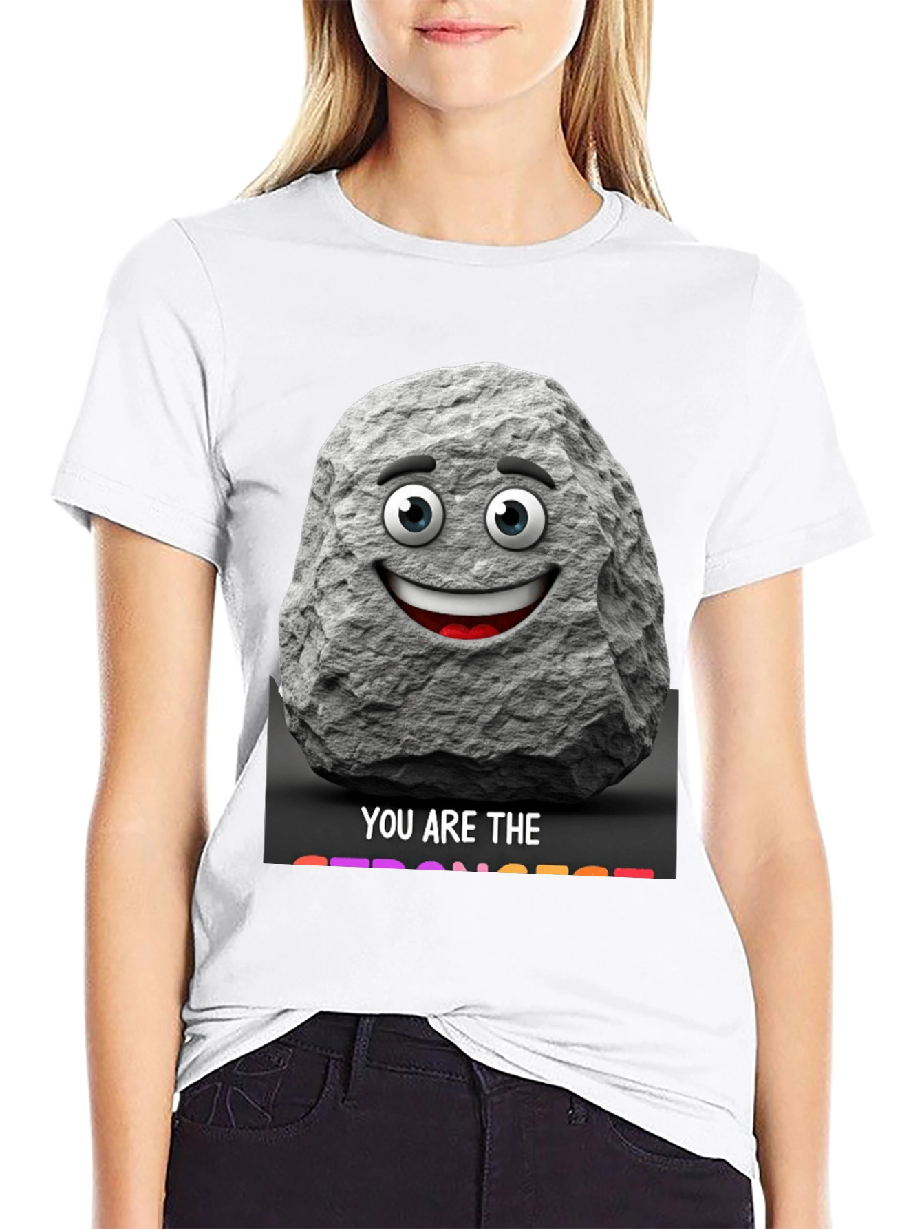 Strong As A Rock Graphic T-Shirt