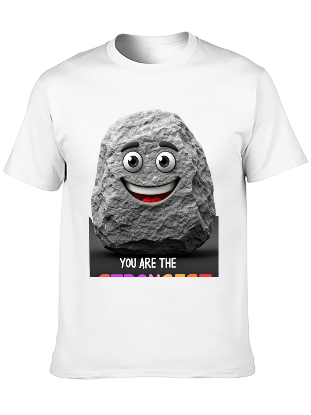 Strong As A Rock Graphic T-Shirt