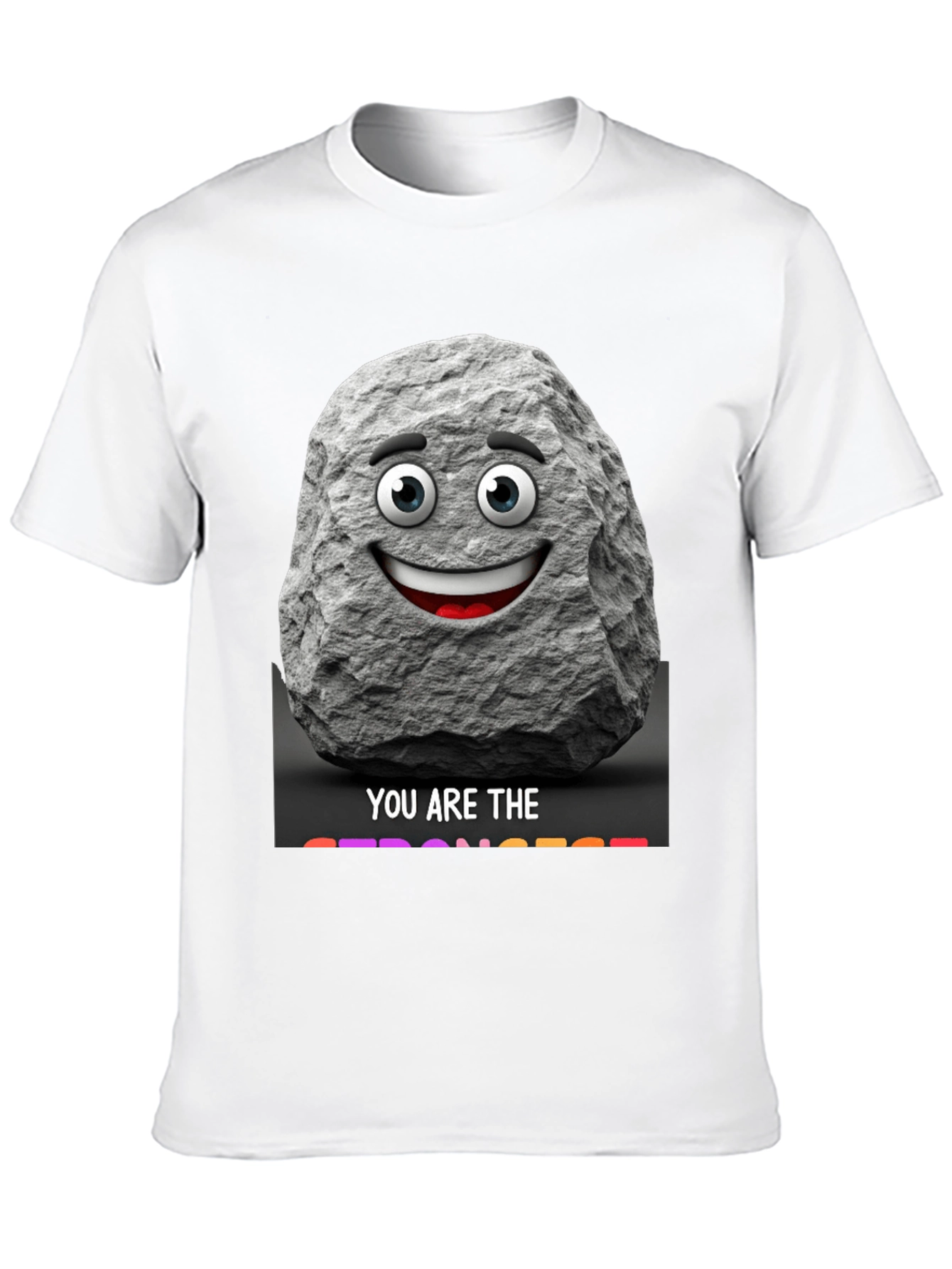 Strong As A Rock Graphic T-Shirt