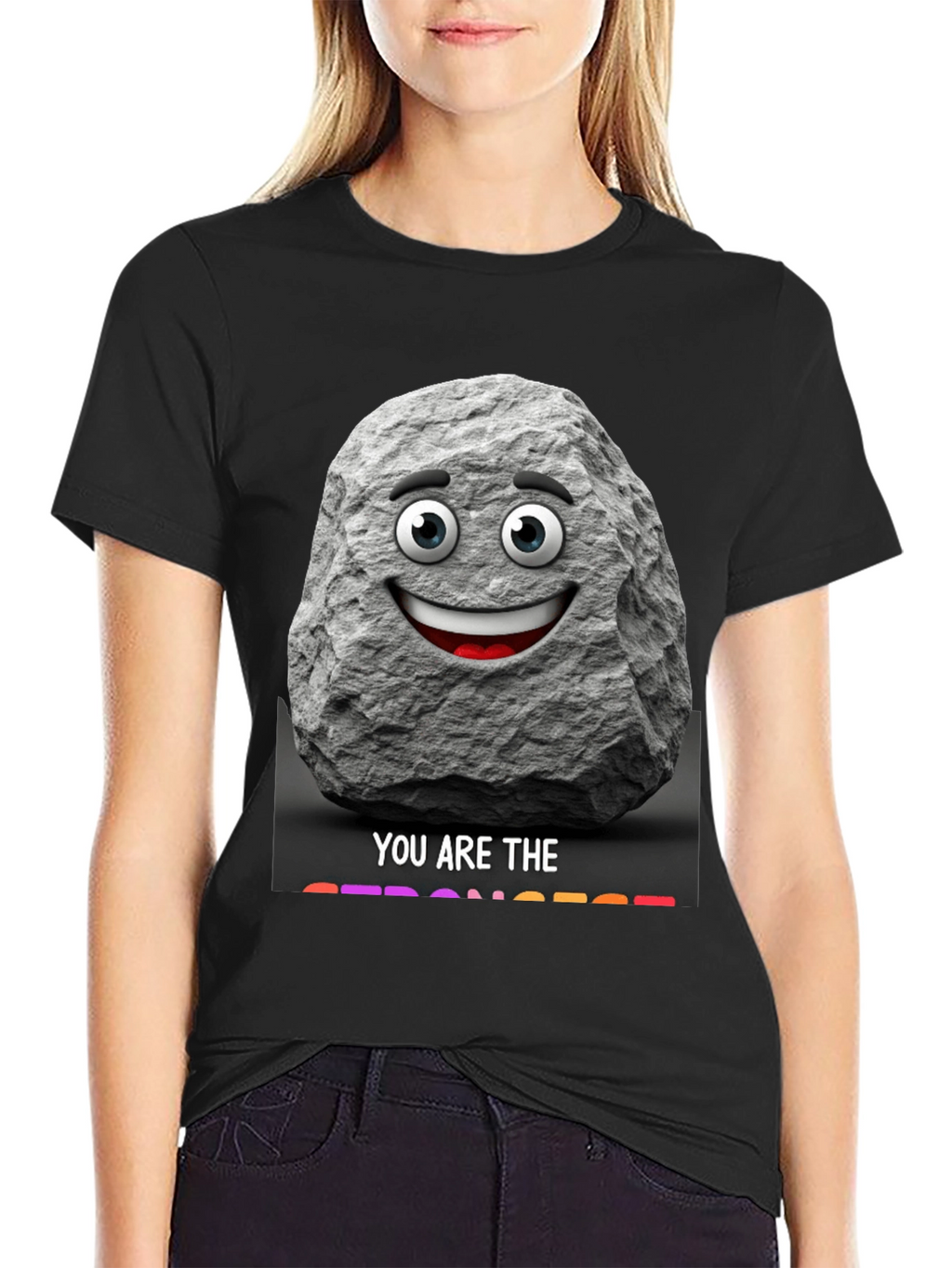 Strong As A Rock Graphic T-Shirt