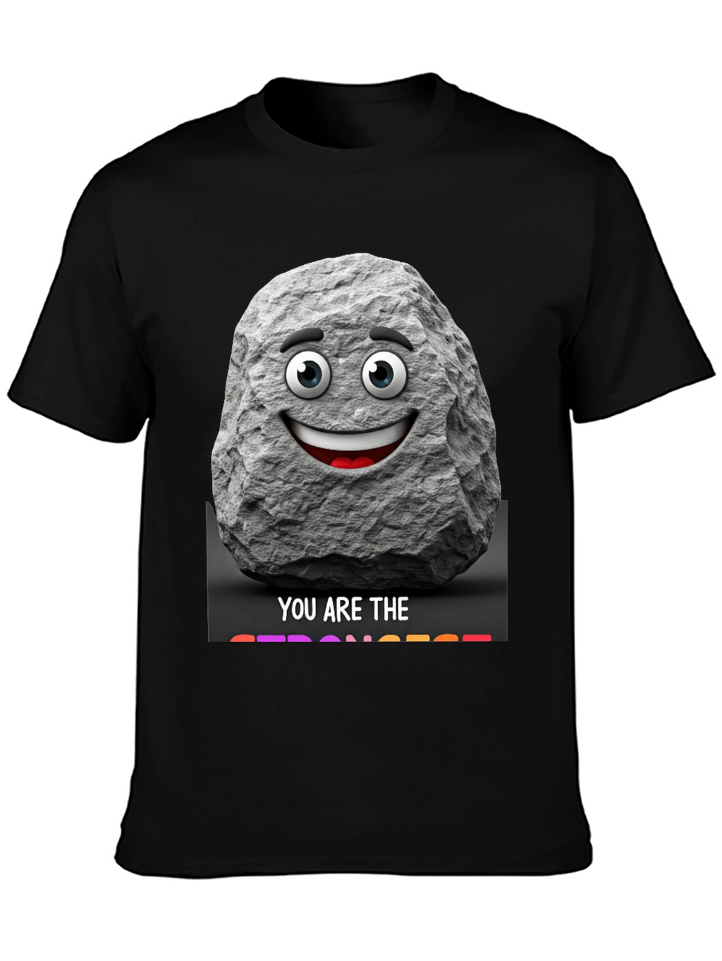 Strong As A Rock Graphic T-Shirt