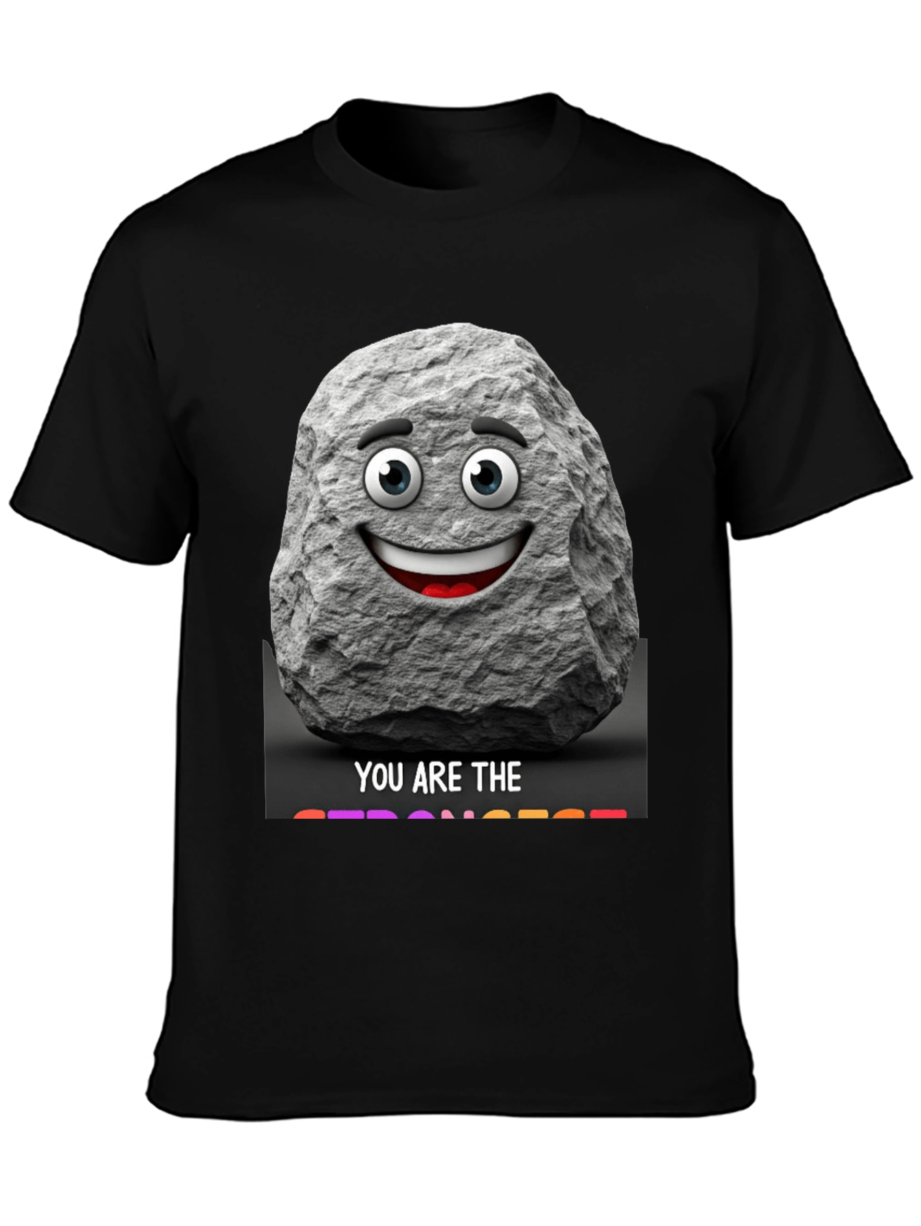 Strong As A Rock Graphic T-Shirt
