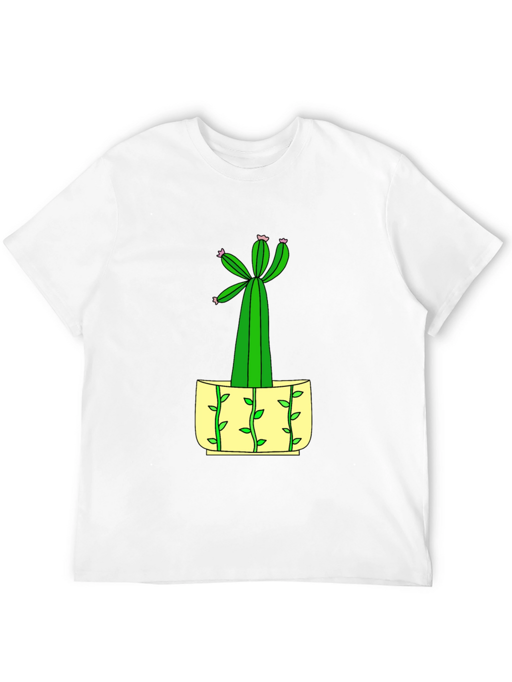 Cactus Graphic Tee - Unique Plant Lover Gift