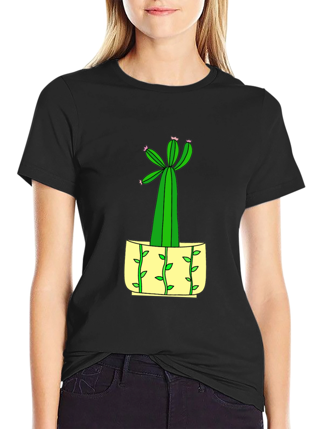 Cactus Graphic Tee - Unique Plant Lover Gift