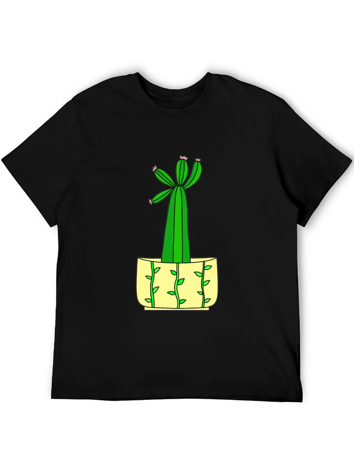Cactus Graphic Tee - Unique Plant Lover Gift