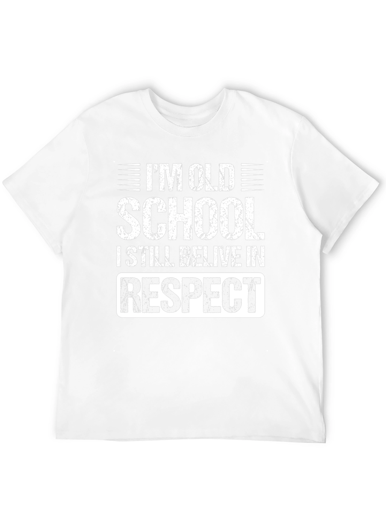 Im Old School Respect Graphic Tee