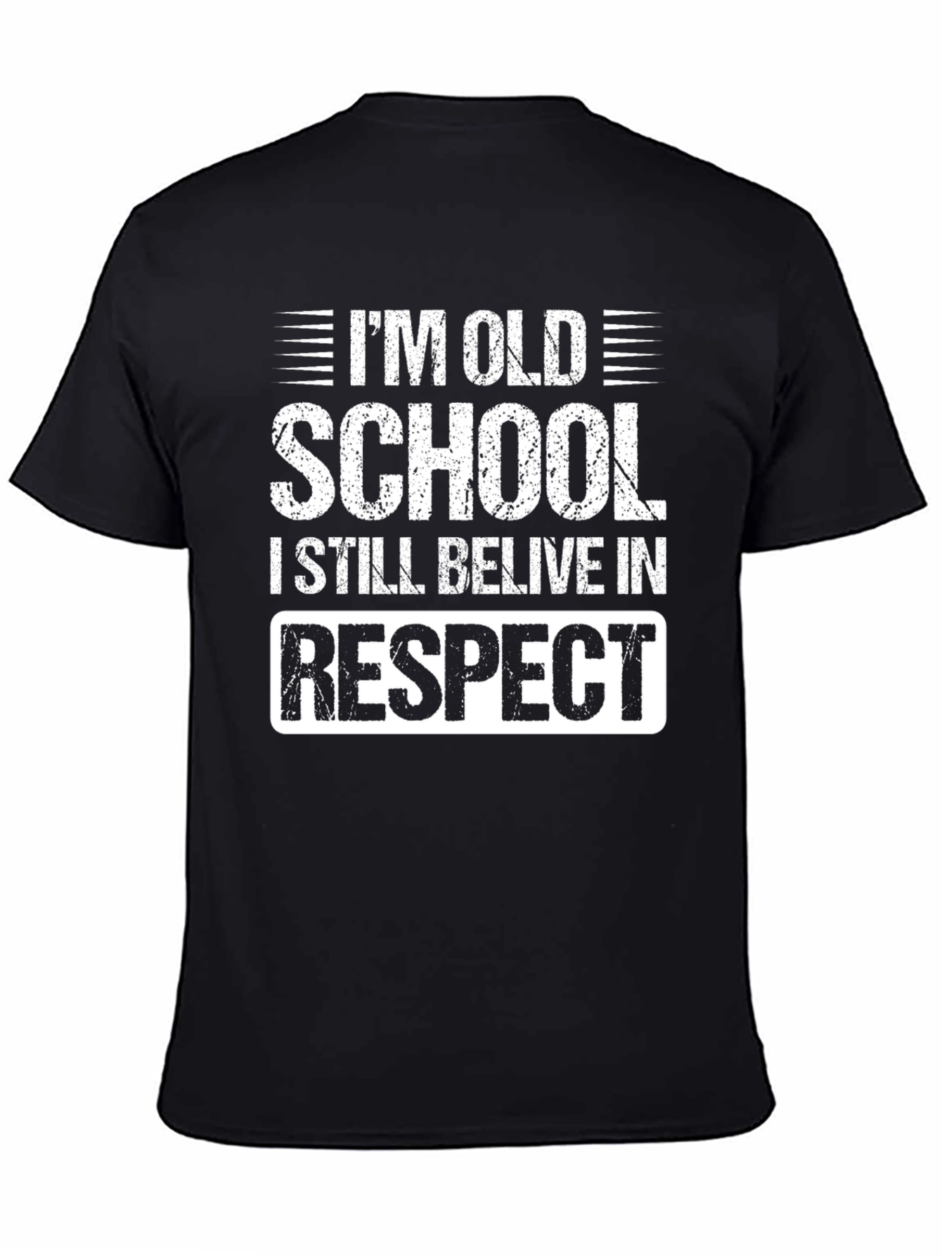 Im Old School Respect Graphic Tee
