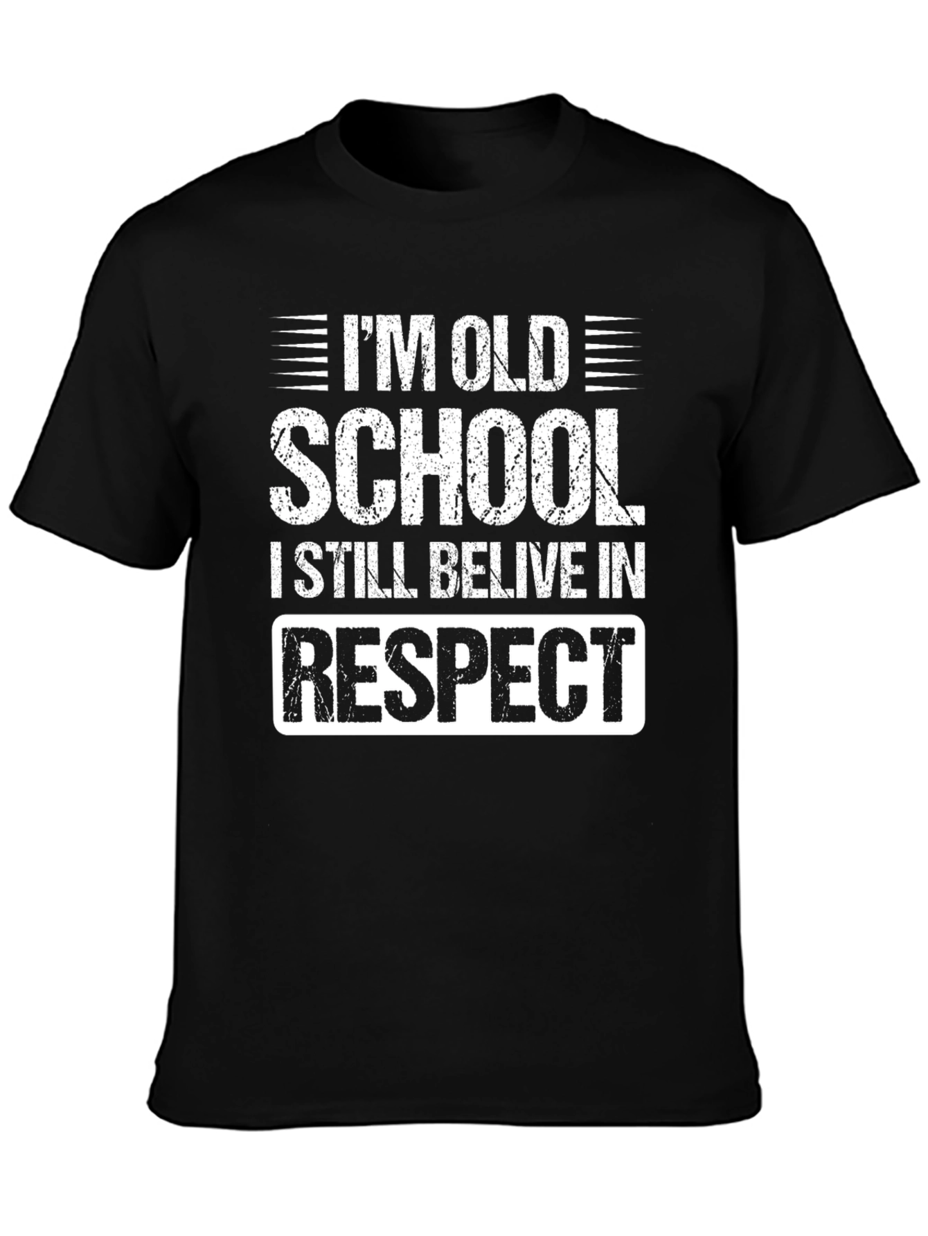 Im Old School Respect Graphic Tee