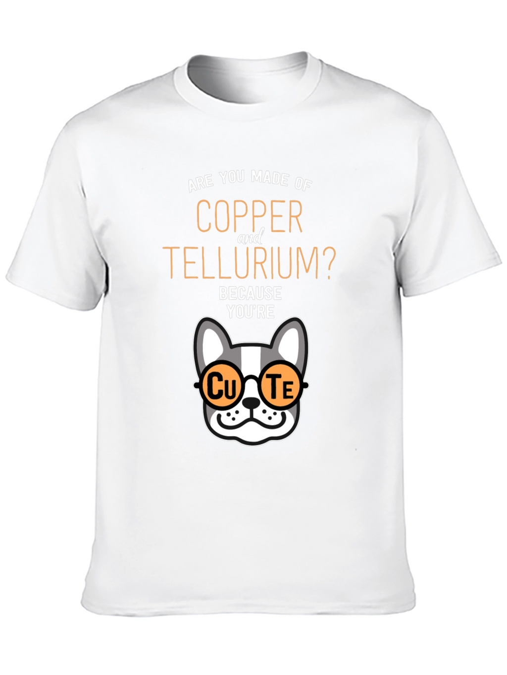 Cute Copper & Tellurium Dog Graphic Tee