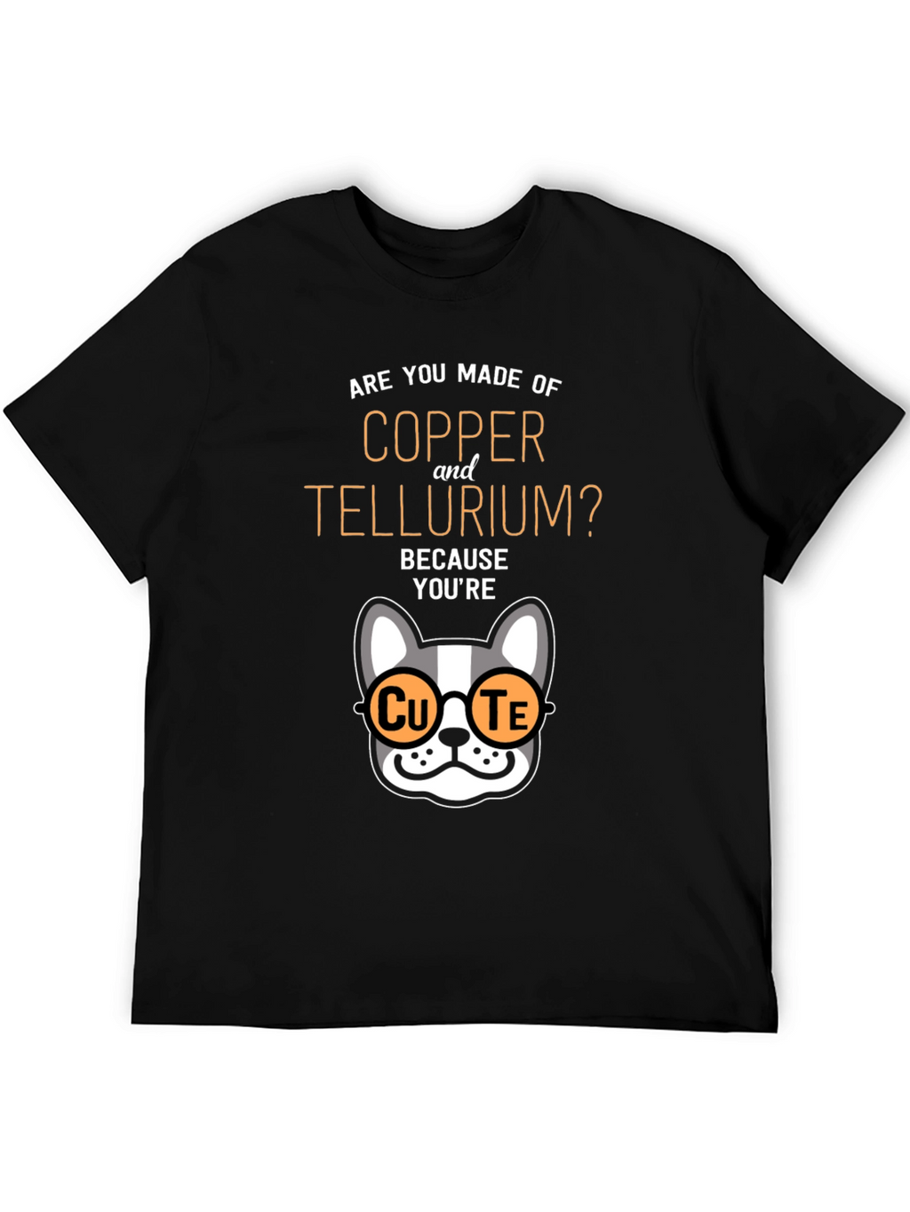 Cute Copper & Tellurium Dog Graphic Tee