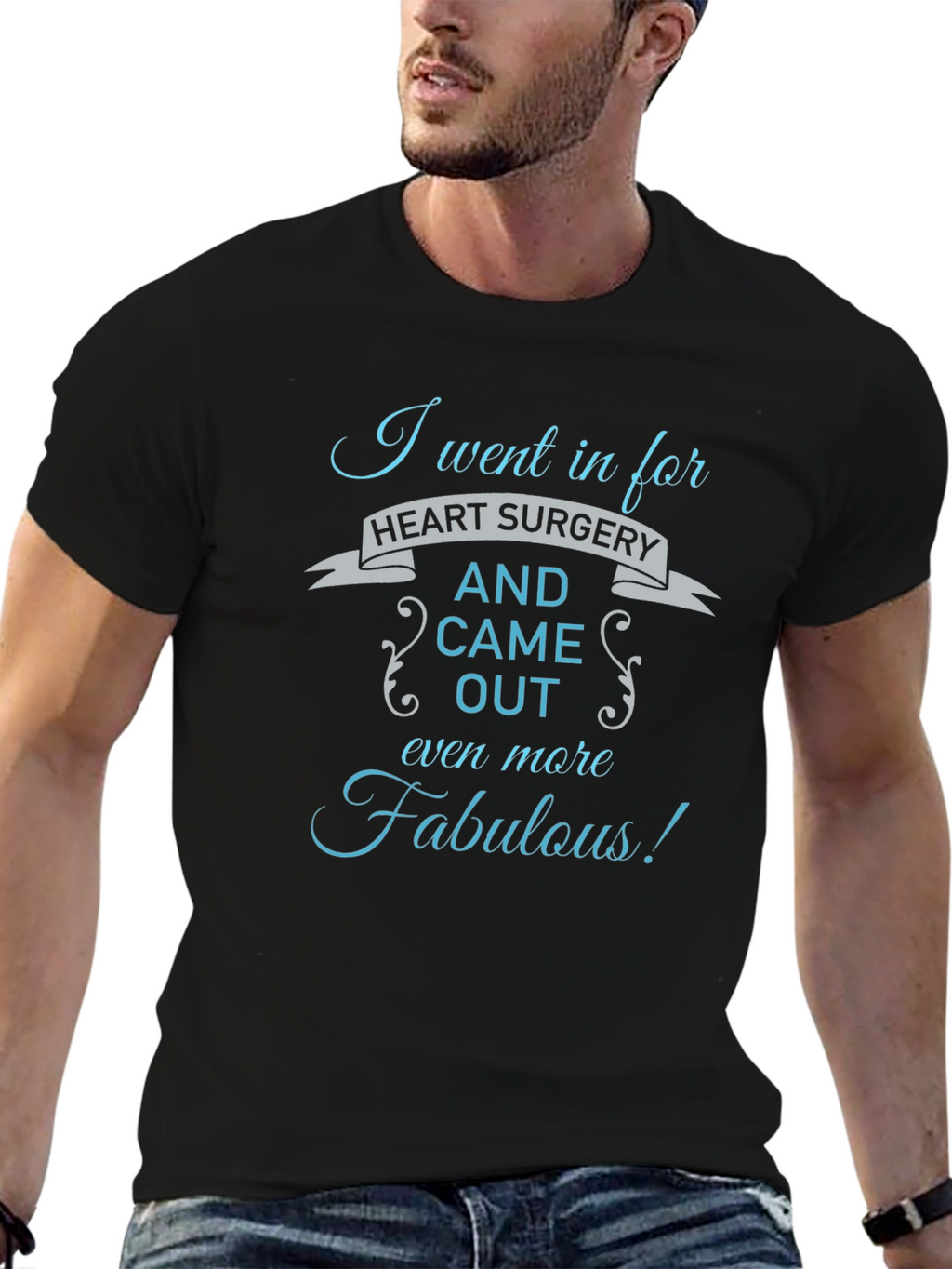 Funny Heart Surgery Recovery T-Shirt Fabulous Gift