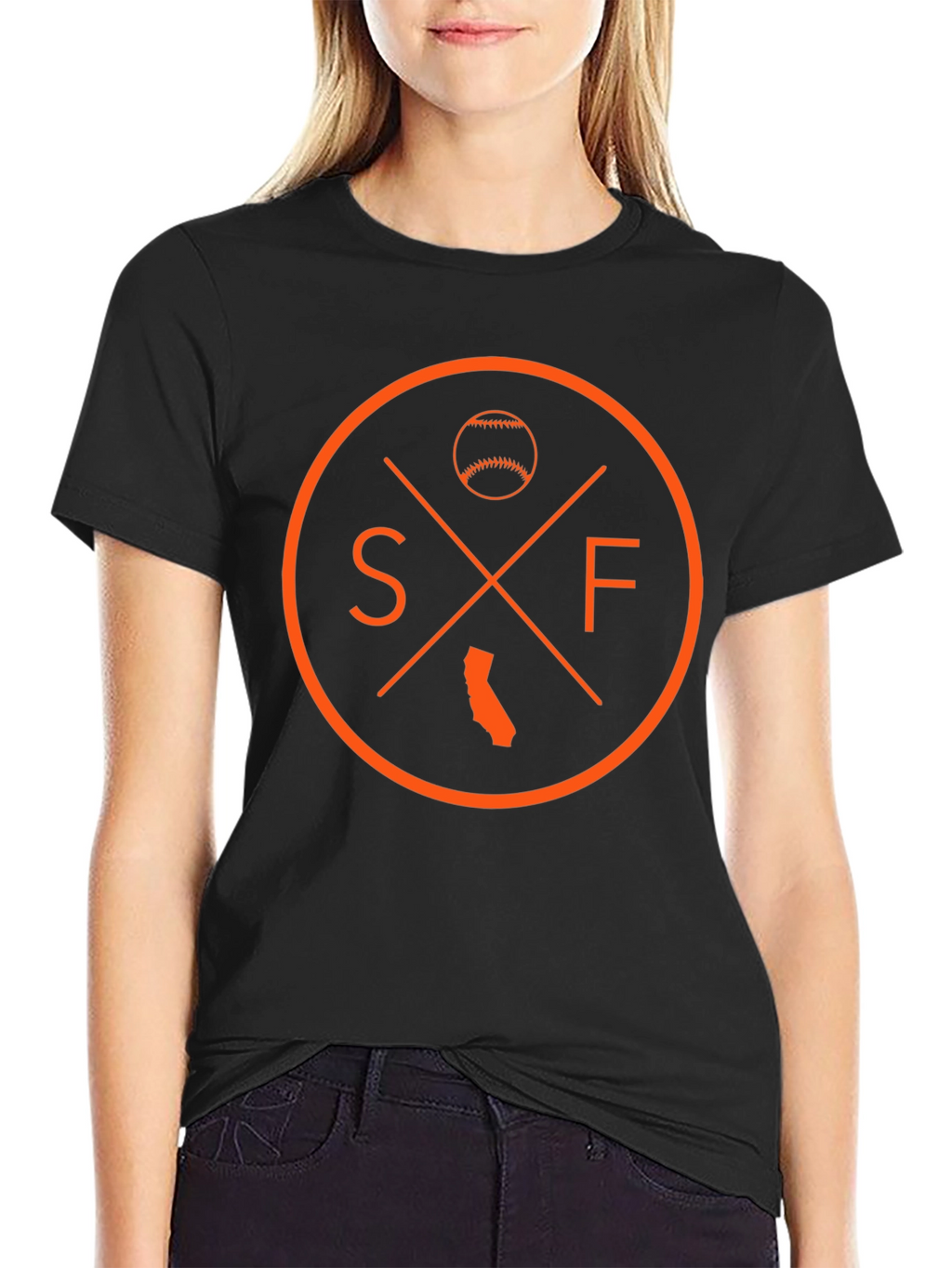 SF Baseball Graphic Tee - California Pride