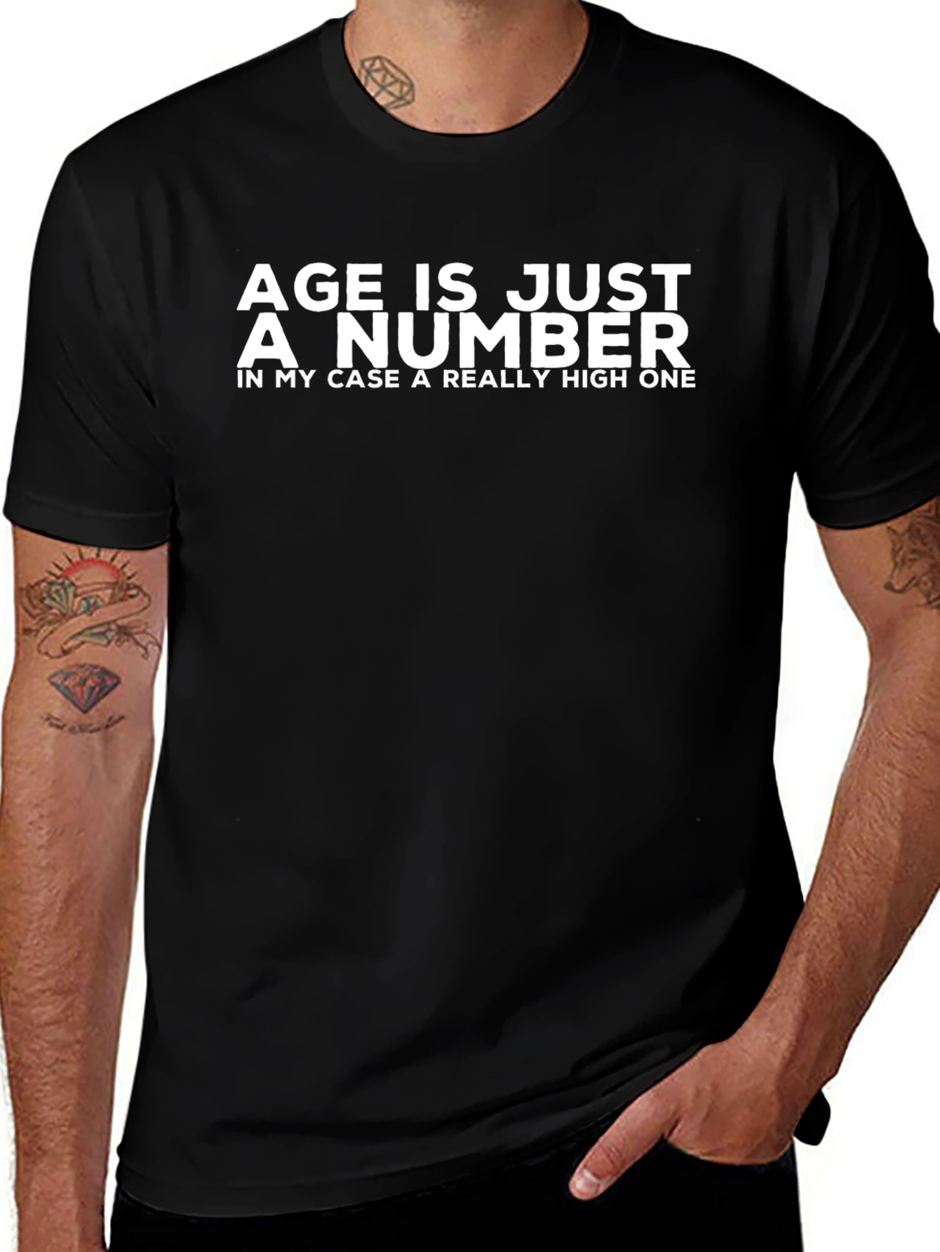 Age Is Just a Number Funny T-Shirt