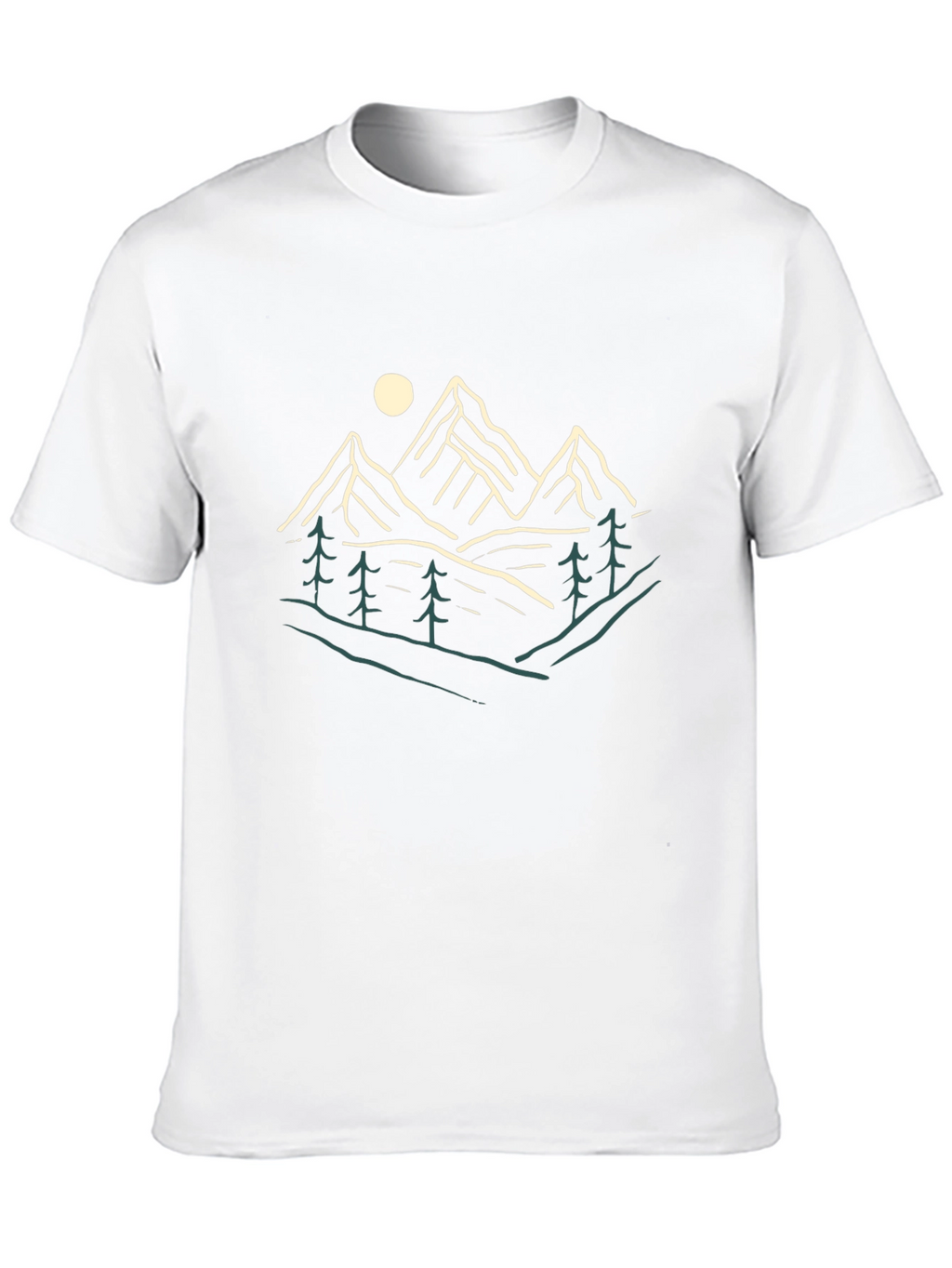 Mountain Graphic T-Shirt - Nature Inspired Tee