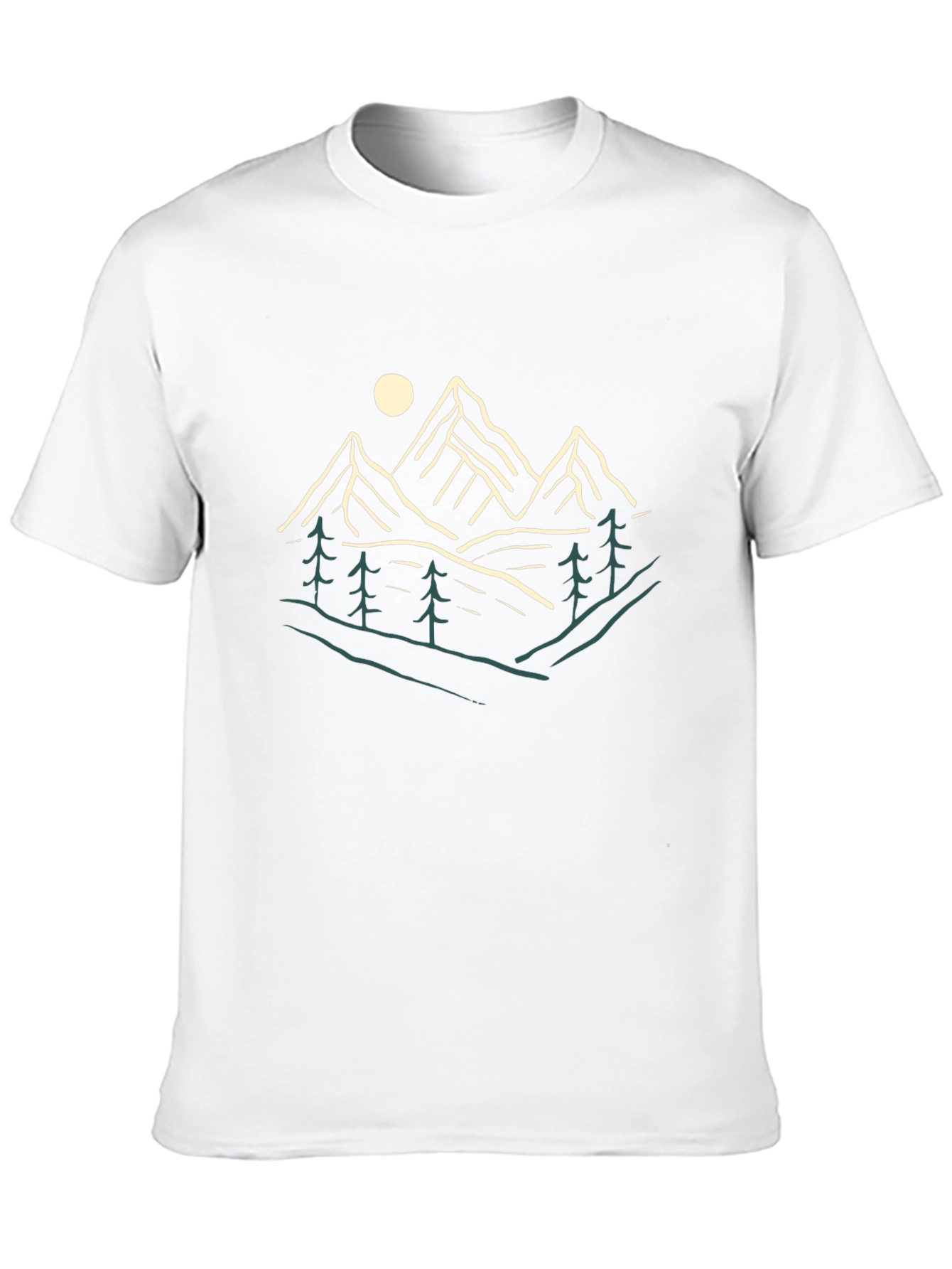 Mountain Graphic T-Shirt - Nature Inspired Tee