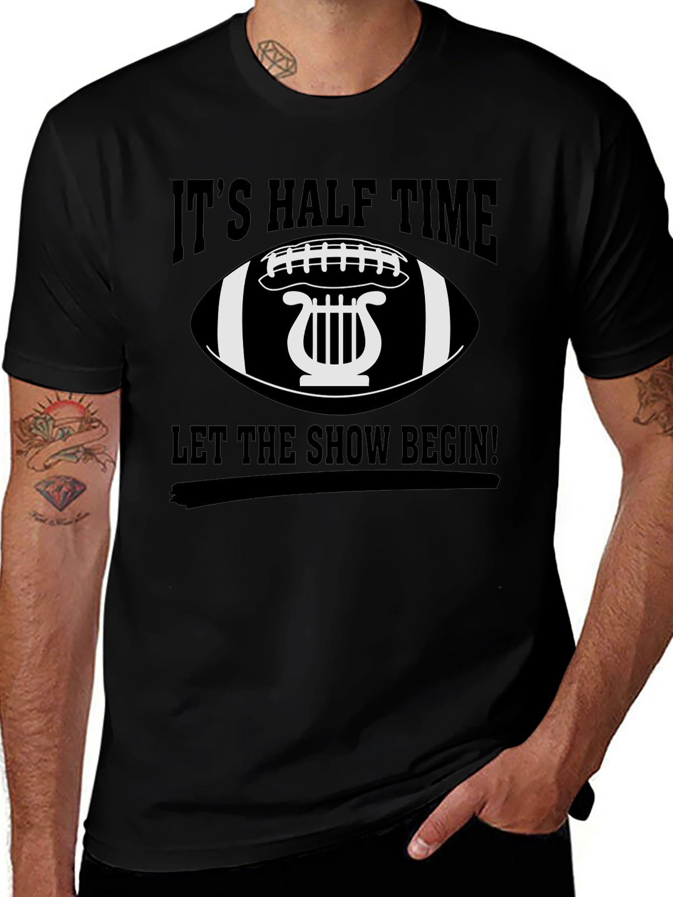 Its Halftime Let the Show Begin! T-Shirt
