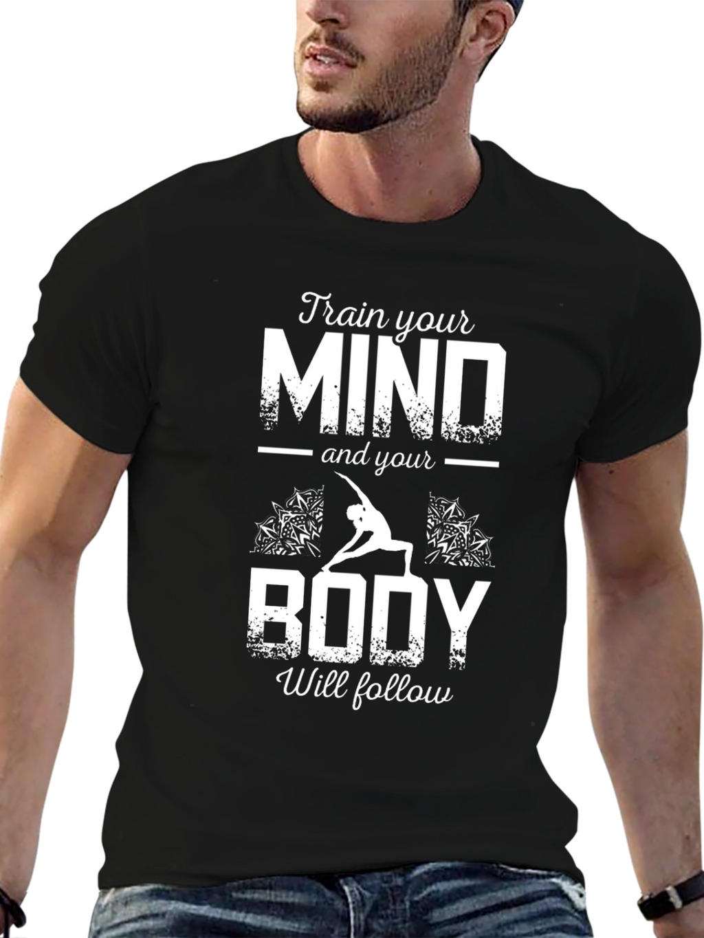 Train Your Mind T-Shirt - Motivational Graphic Tee